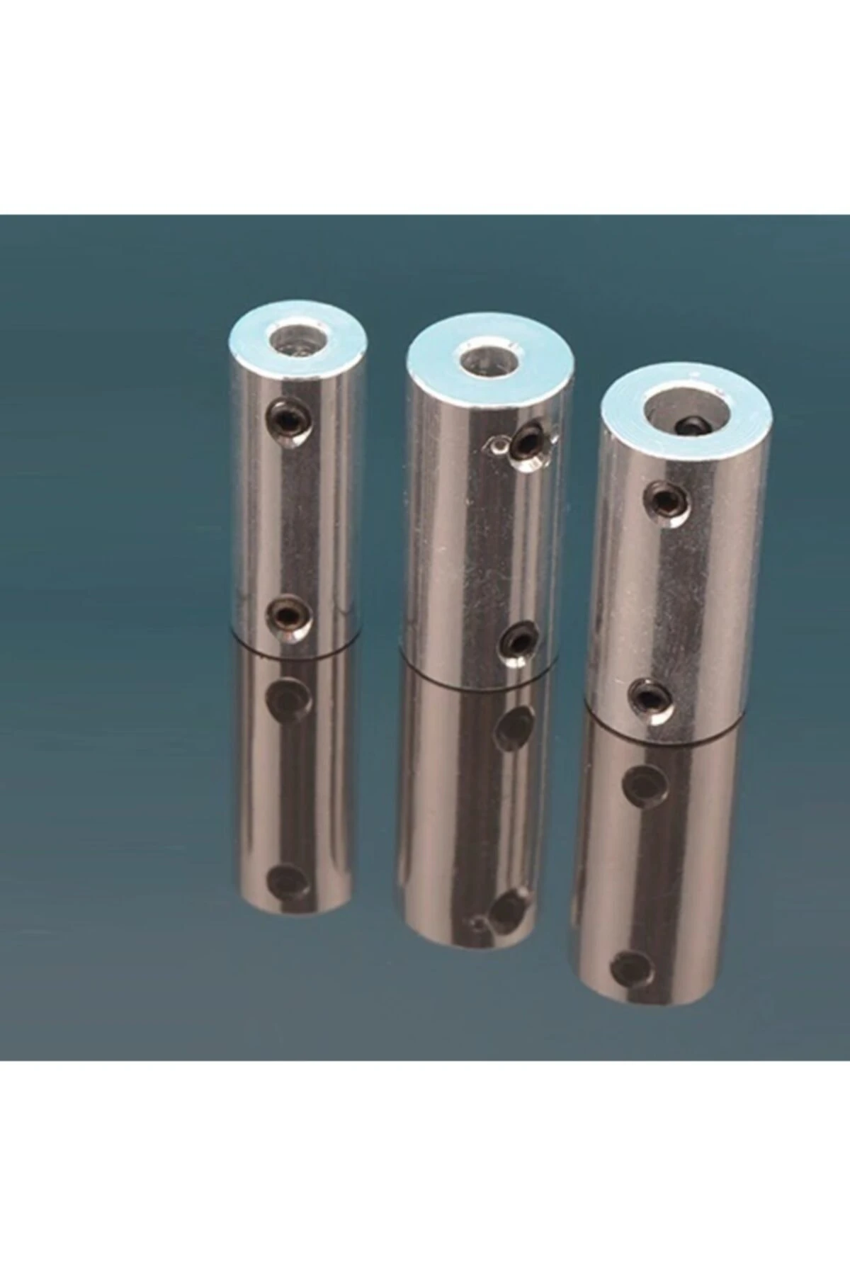 Cnc Motor Şaftı Çoğaltıcı 5-8mm 6-8mm 8-8mm Şaft Kaplini 3lü Bağlantı Elemanı Okul Proje Uygulama