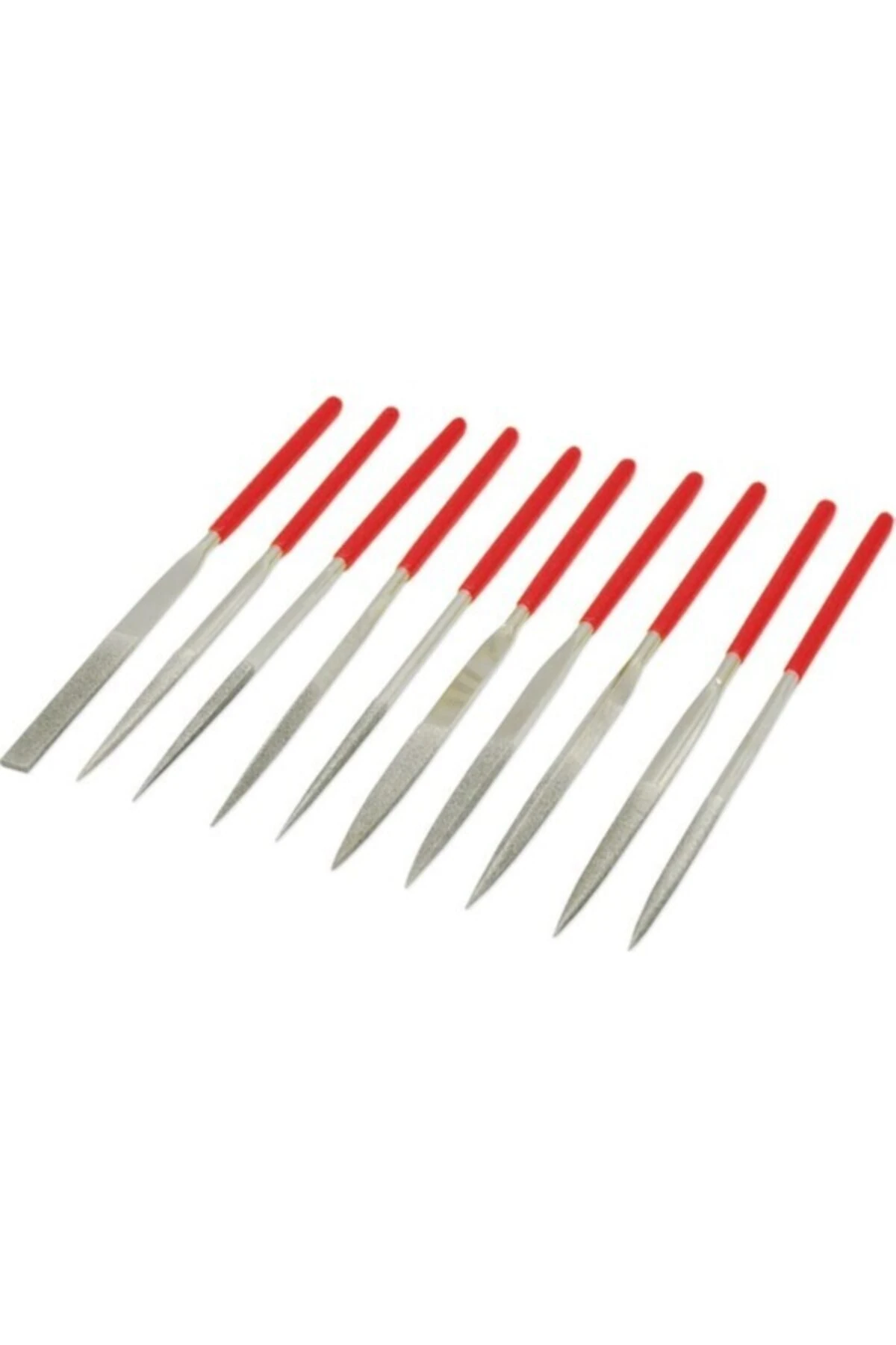 10'lu Elmas Saatçi Eğe Seti 140x50x3 Mm