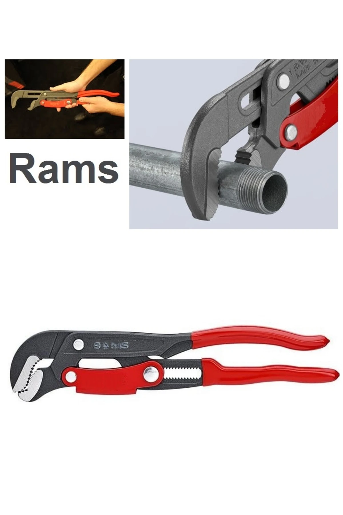 Fort Pense Papağan Pense ingiliz boru anahtarı Yaylı Ayarlı Düğmeli Cobra Musluk Boru Anahtar