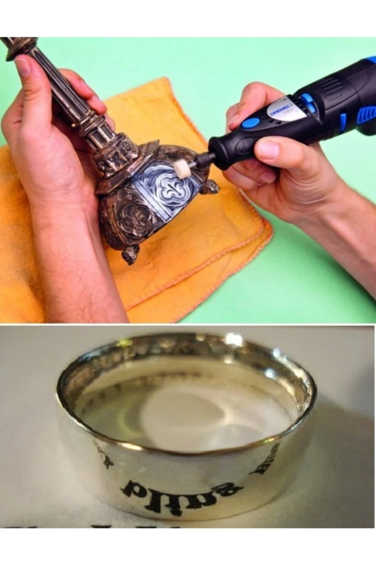 Polisaj Cila Parlatma Keçesi Yün Matkap Ucu Keçe Dremel 13/25/30mm Toplam 30 Adet Keçe 3 Aparat