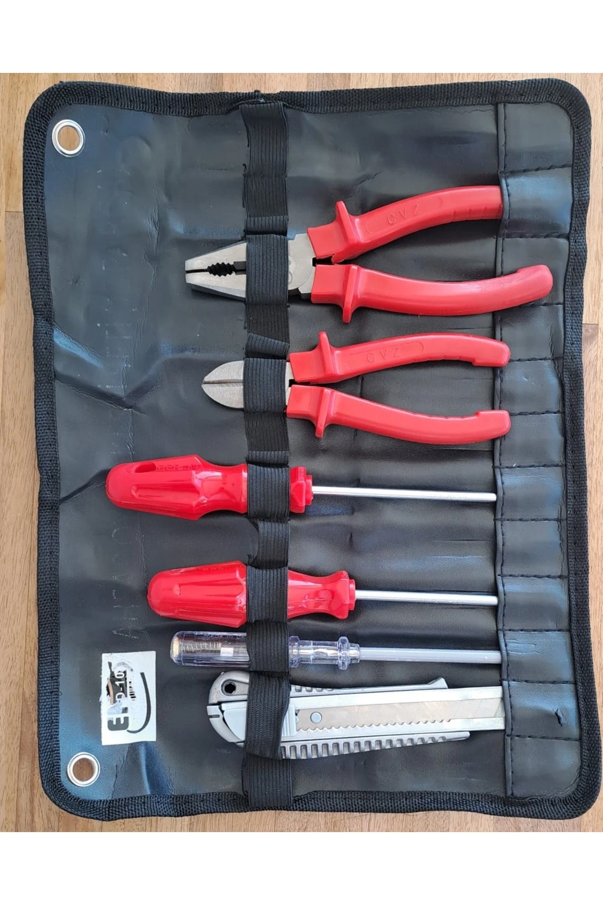 Pense Yan Keski Tornavida Seti Manyetik 2li Tornavida Kontrol Kalemi Falçata Takımı Izoleli 7 parça