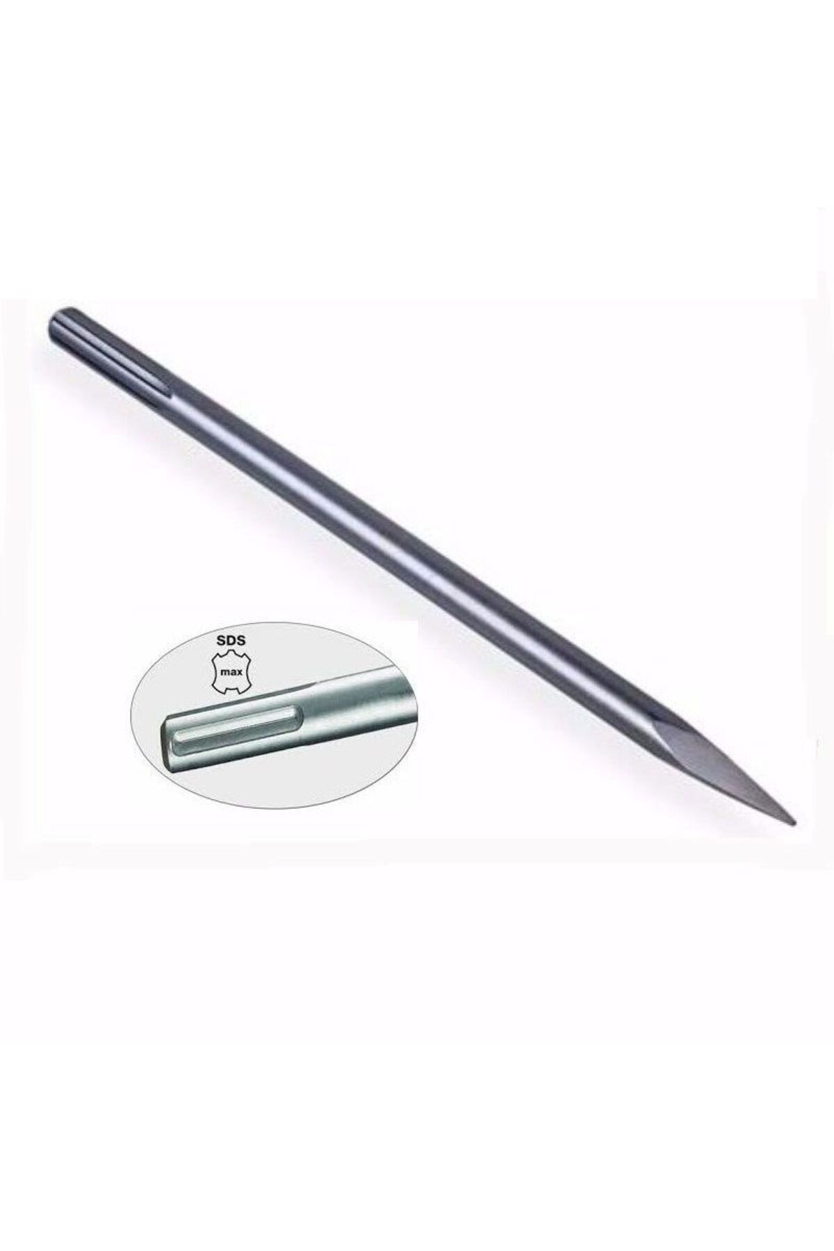 Sds Max Kırıcı Delici Için Murç Sds Max Keski 18 X 600 X 25mm Sdsmax Girişli