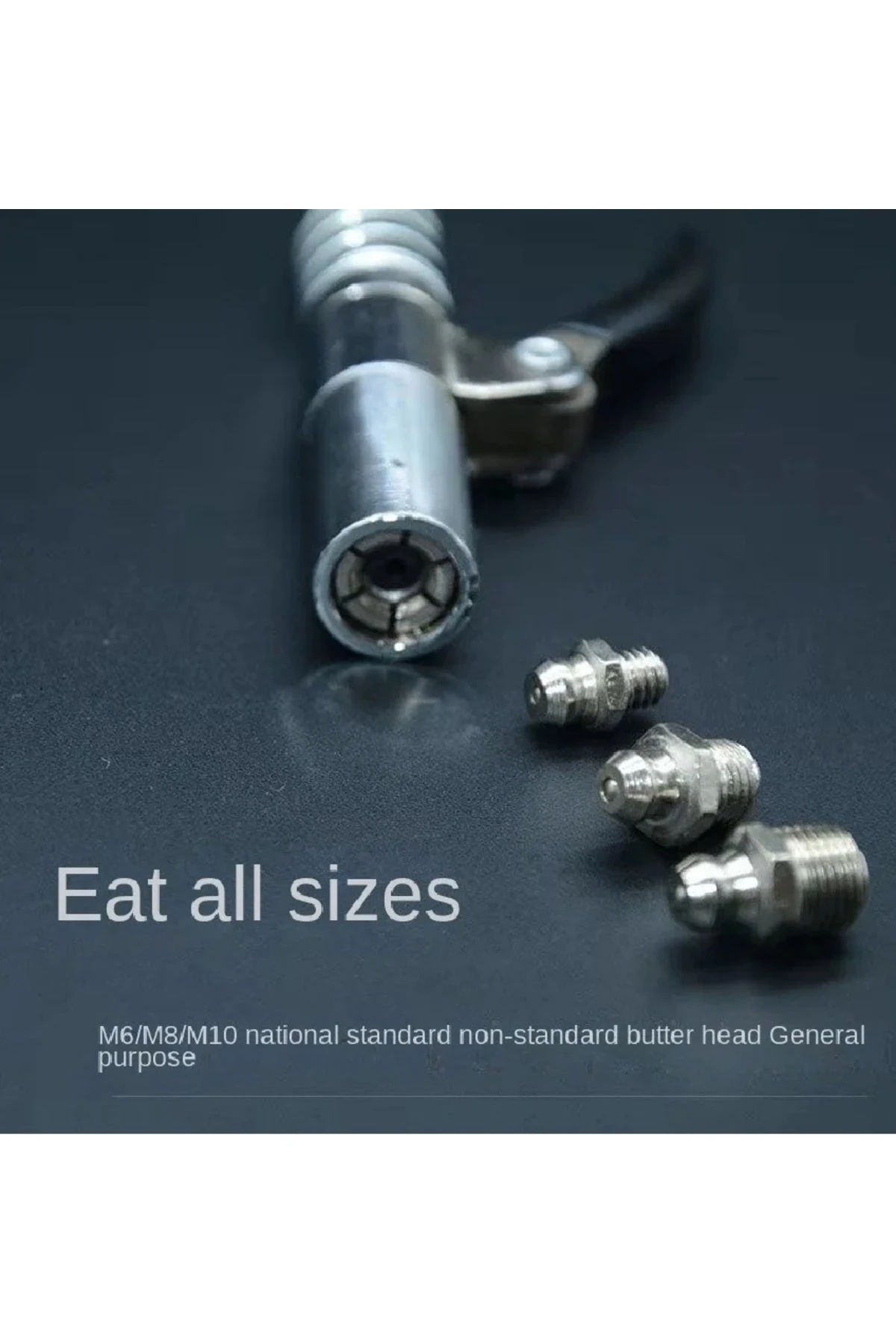 Mandallı Kilitlemeli Gres Pompası Kelebek Gres Yağı Basma Doldurma Tabancası