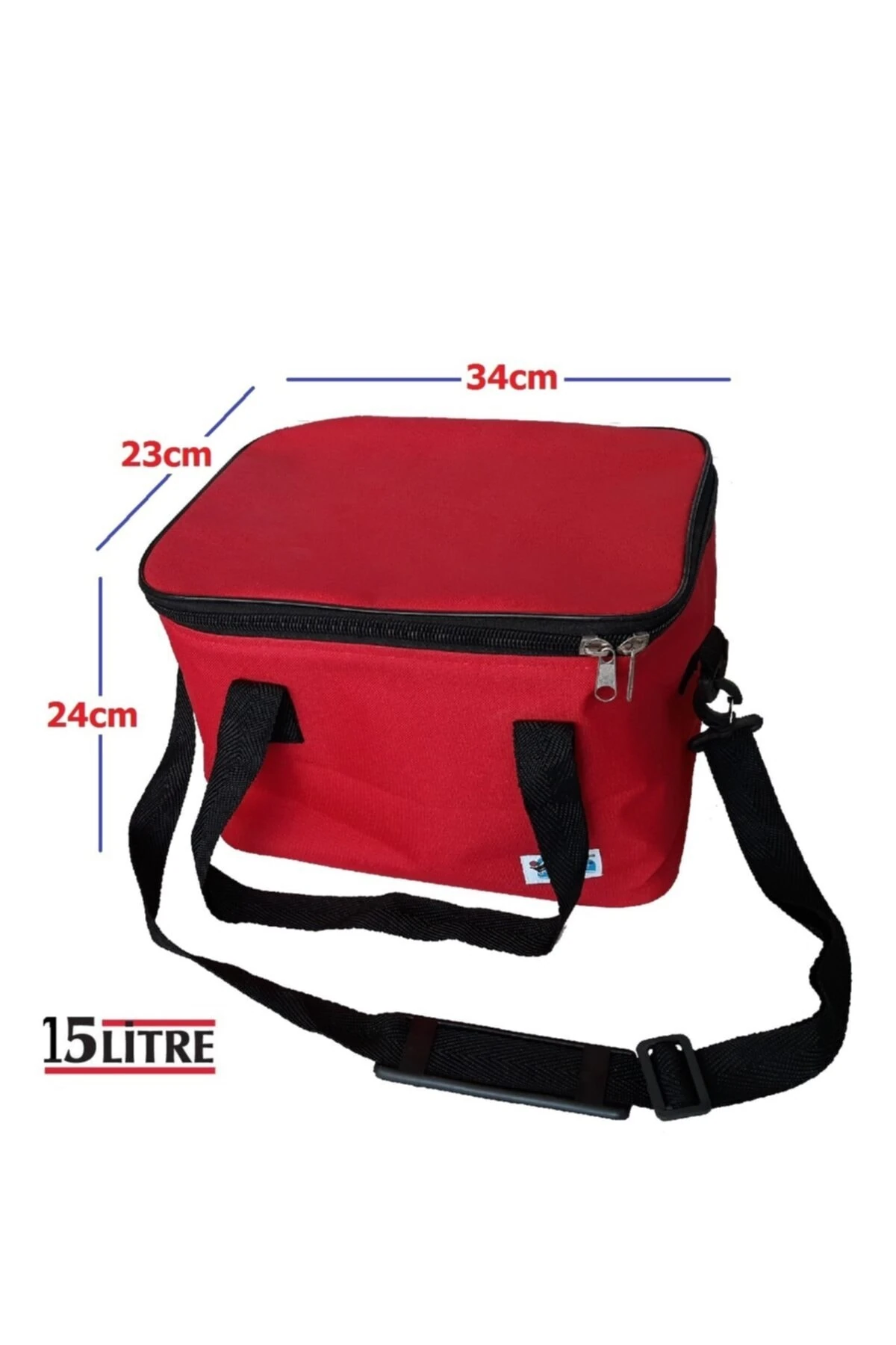 Kamp Plaj Piknik Seyahat İçin Mavi Isı Korumalı Termoslu Çanta