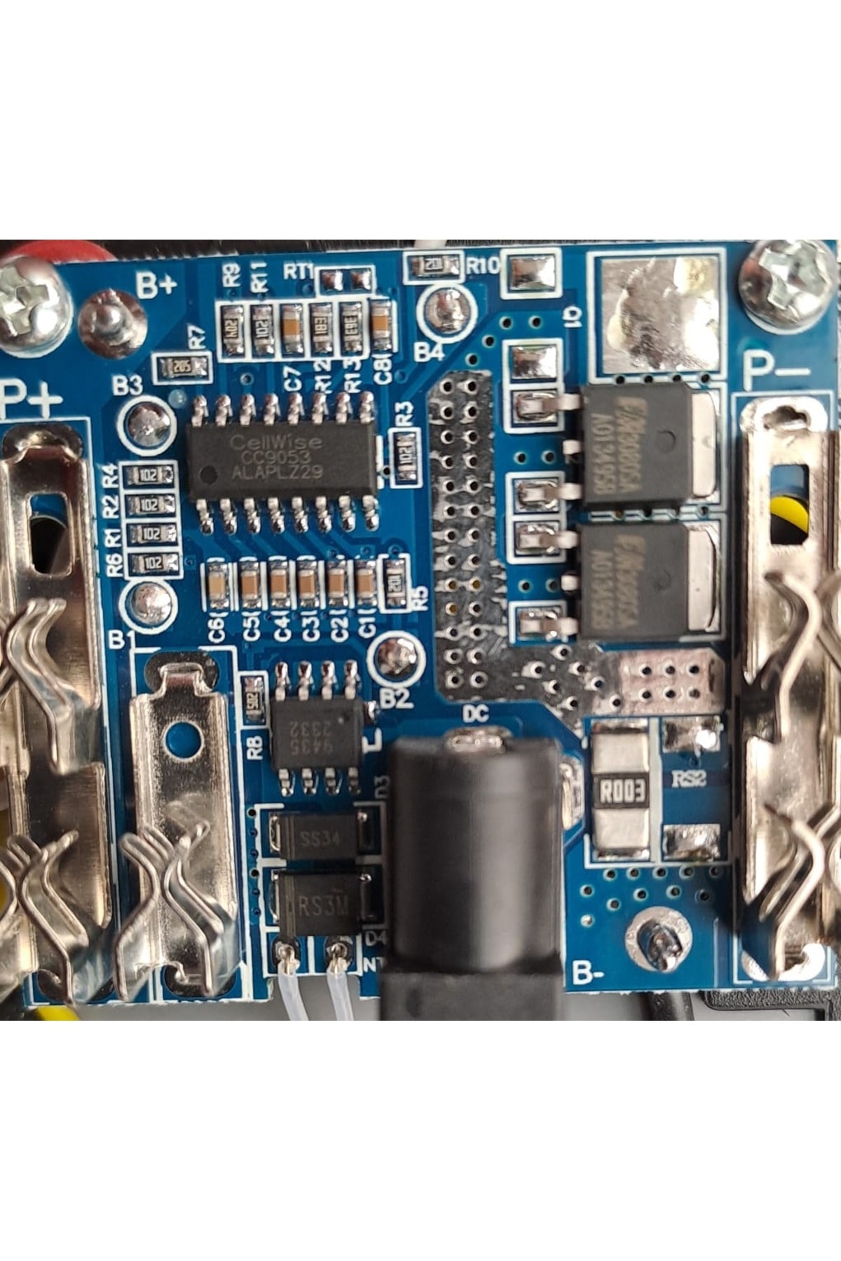 Şarjlı Batarya Grubu 5 Li 18650 Li-ion Pil 18v 2000 Mah Pcbli Şarj Bms Devreli Pil Seti Okul Proje