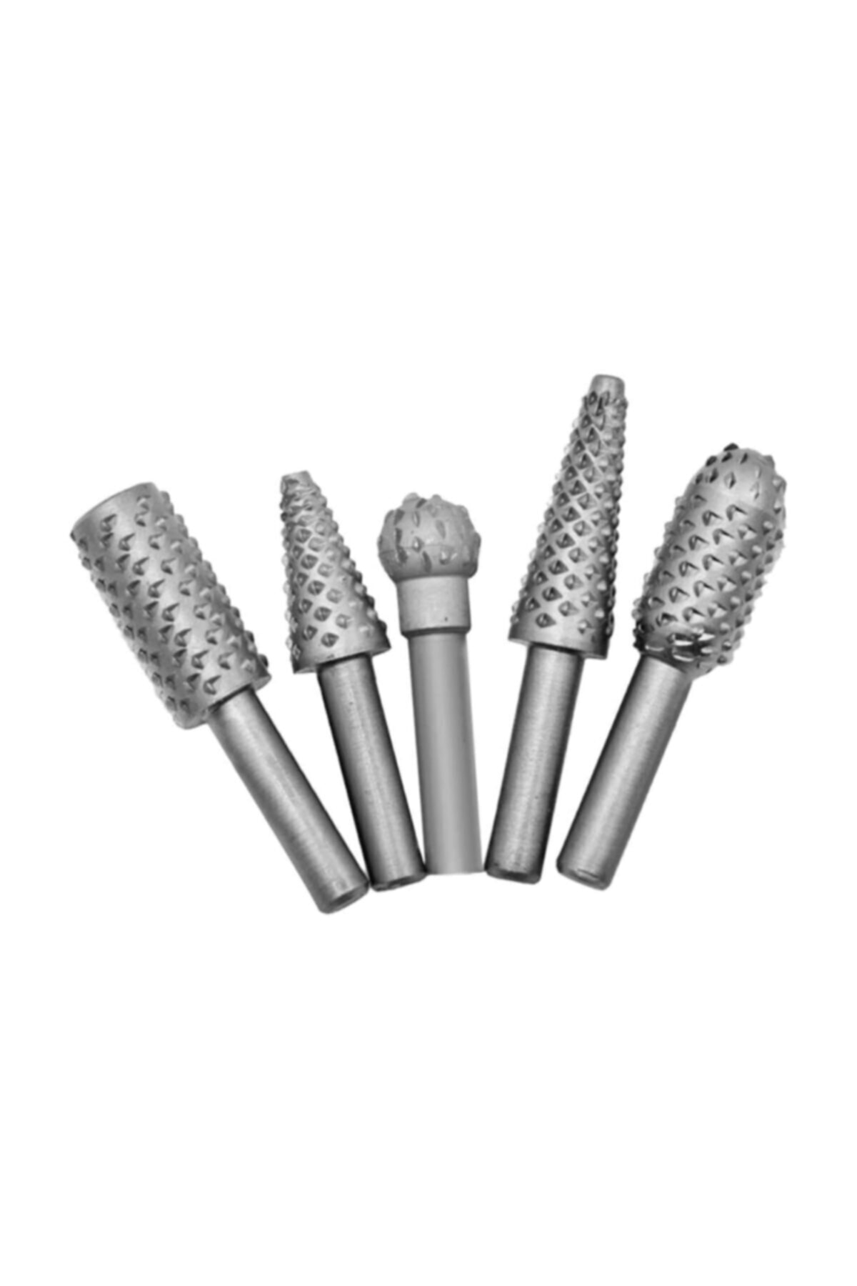 Ahşap Oyma 5li Uç Takımı Ahşap Törpü Rende Freze Matkap Ucu