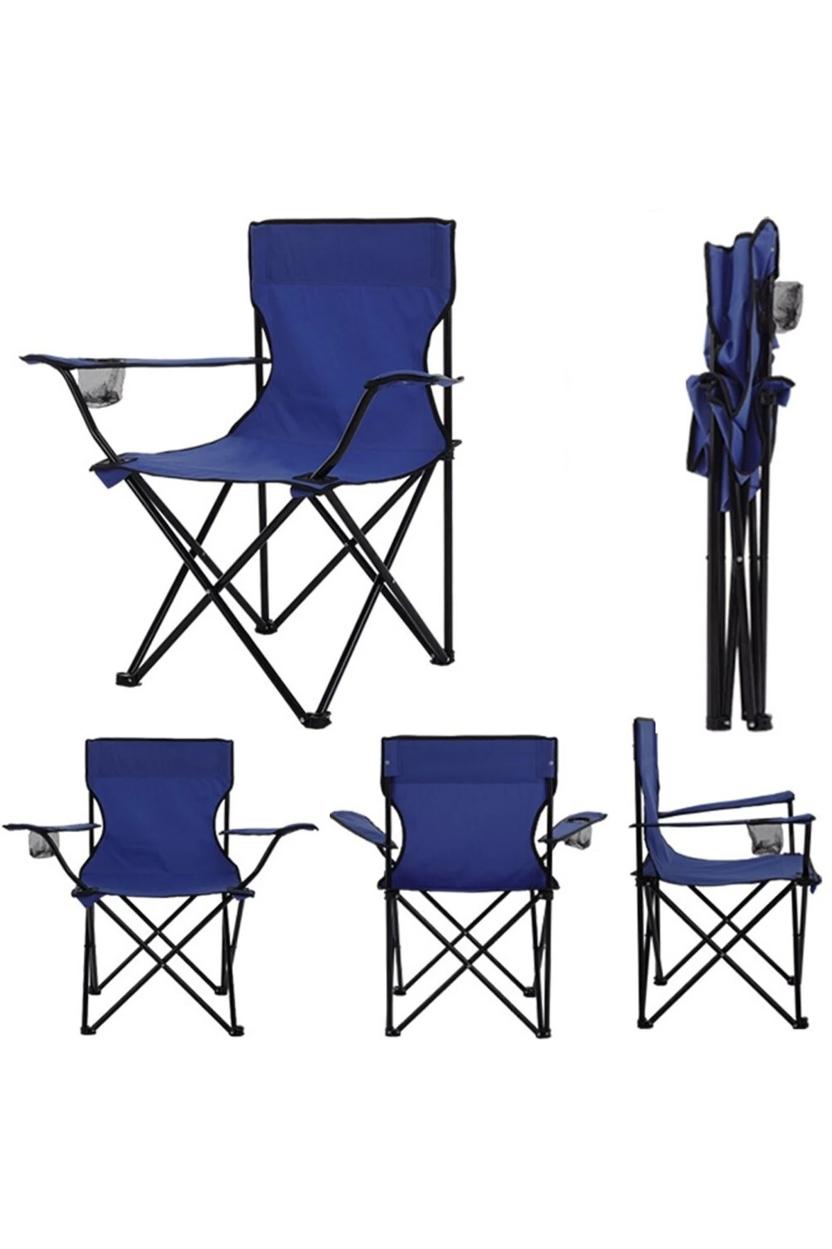 Kamp Piknik Koltuk Masası Plaj Şemsiyesi Kazık Seti Bahçe Plaj Doğa Katlanır Çantalı Set