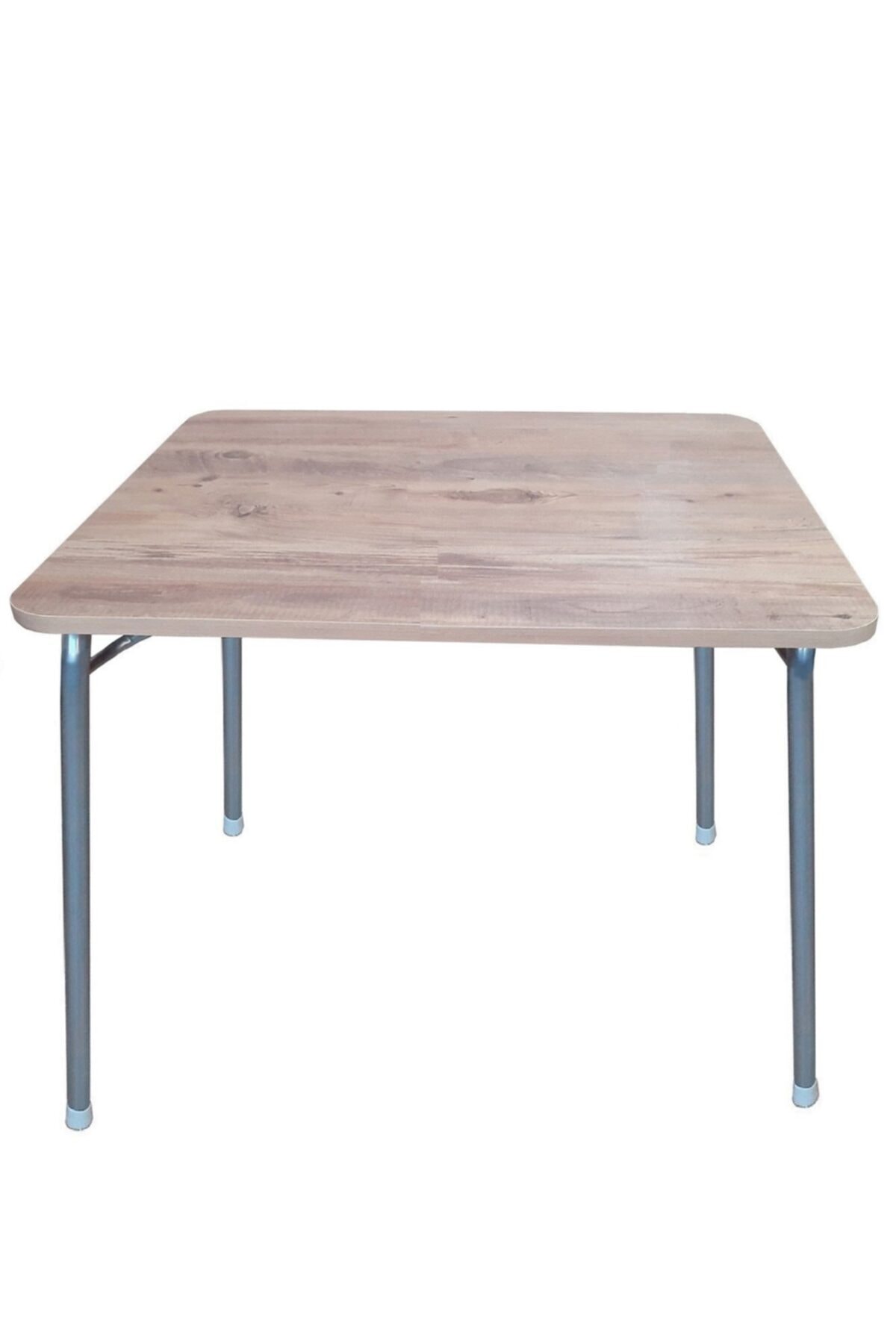 Pratik Katlanır Ayak Mutfak Yemek Masası Balkon Ders Çalışma Piknik Masa 60x90cm Ceviz