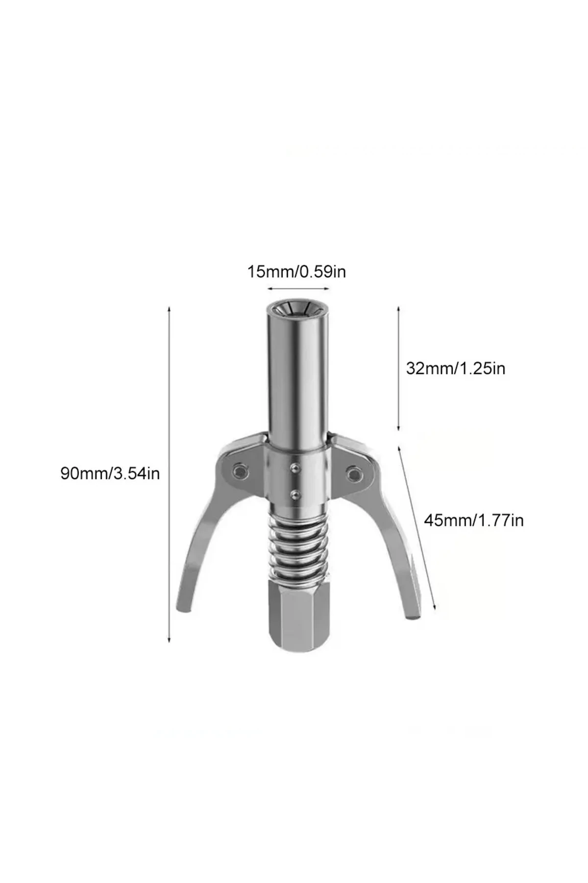 Mandallı Kilitlemeli Gres Pompası Kelebek Gres Yağı Basma Doldurma Tabancası