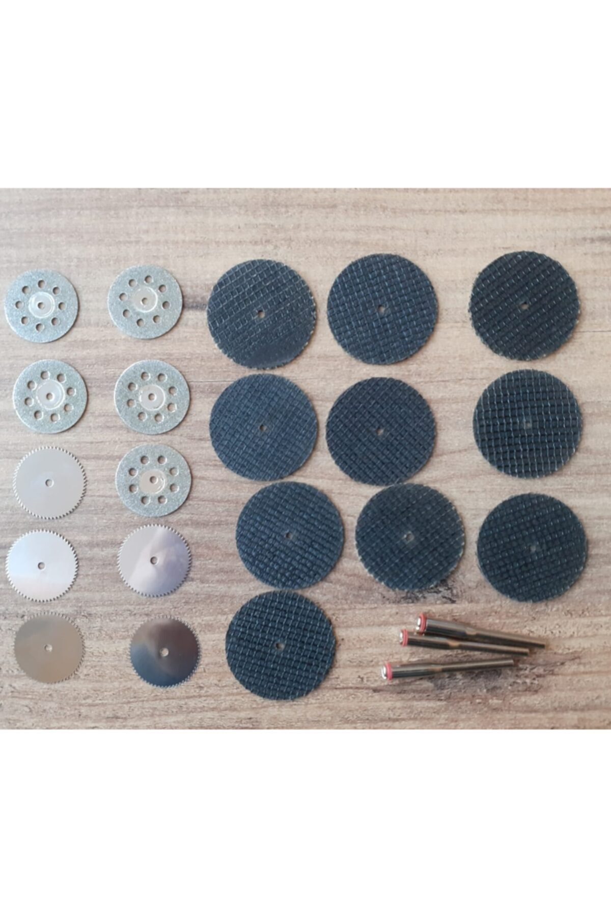 Mini Grinder Vız Vız Için Kesici Aksesuar Seti Ahşap Metal Plastik Cam Kesme Mini Disk