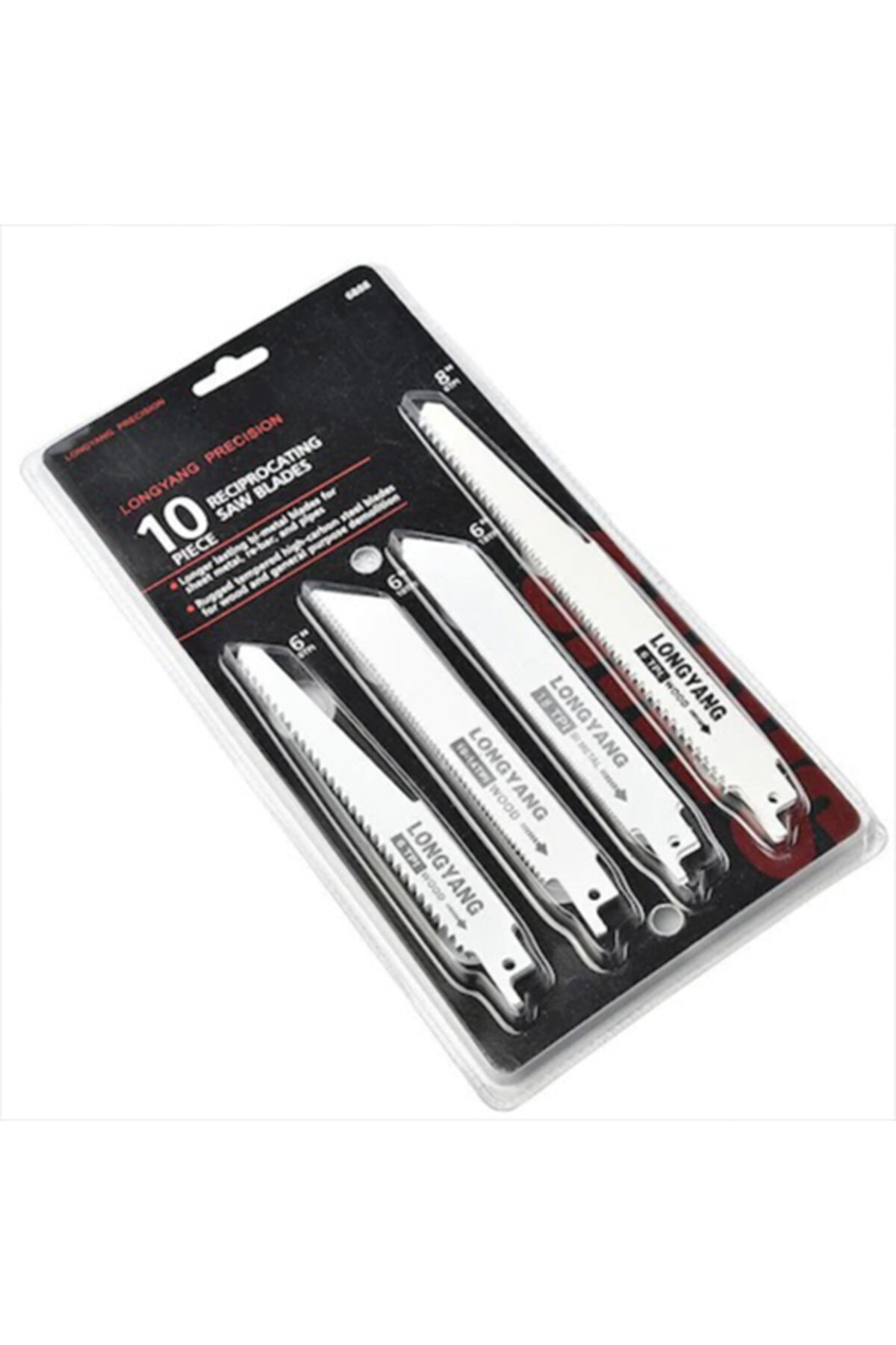 Tilki Kuyruğu Testere Bıçakları 10 Parça Ağaç Metal Testere Bıçak