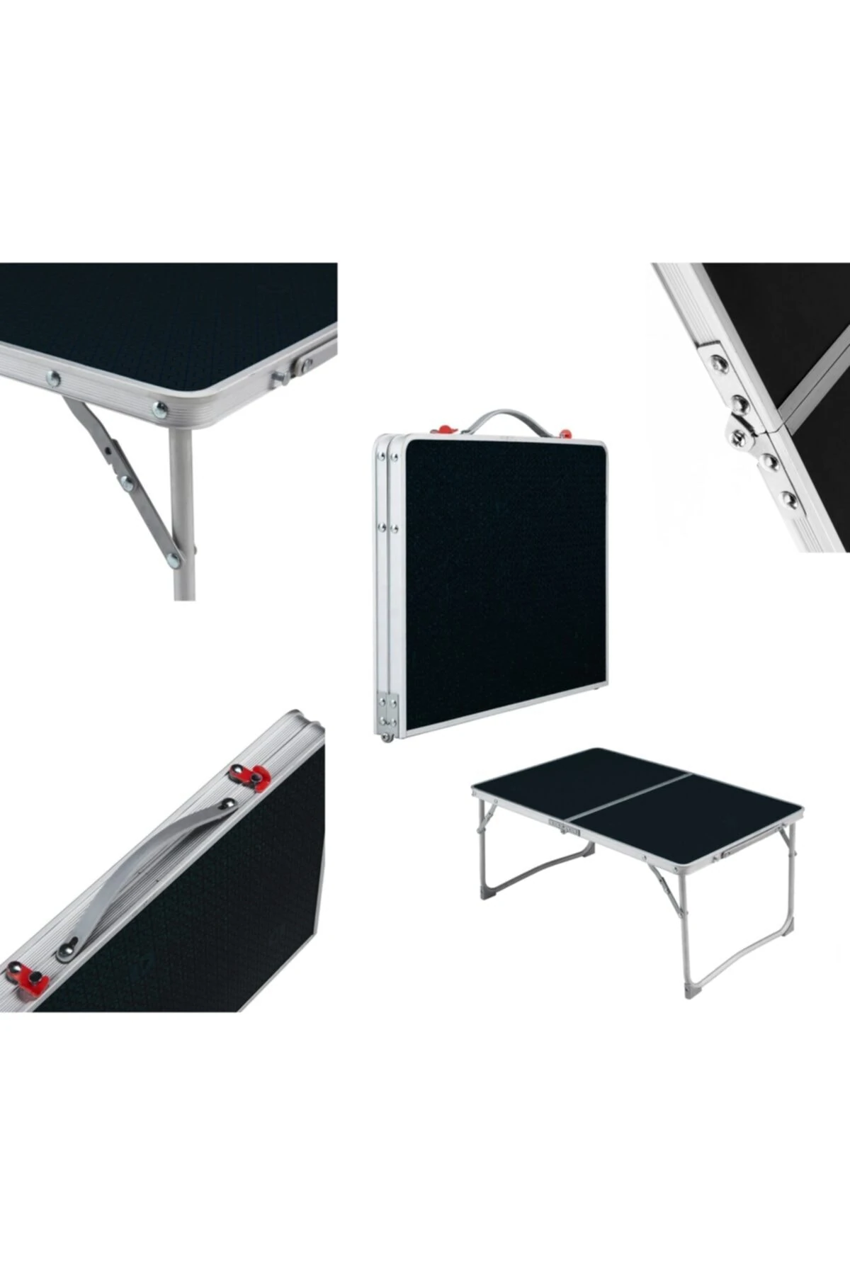 Piknik Bahçe Balıkçı Tabure Ve Masa Seti 2 Adet Sırtlı Tabure Çantalı Piknik Masası Seti 3 Parça