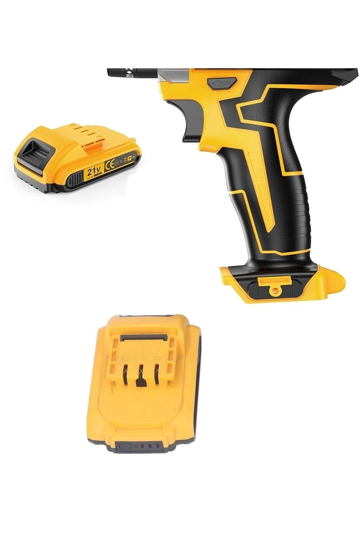 Şarjlı Matkap Için Yedek Batarya 12v 2000mah Li-ion Pcbli Şarjlı Matkap Için Pil Grubu Universal