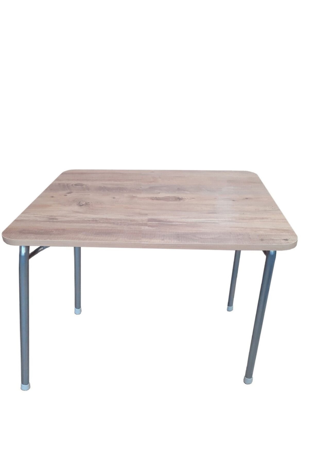 Pratik Katlanır Ayak Mutfak Yemek Masası Balkon Ders Çalışma Piknik Masa 60x80cm Ceviz