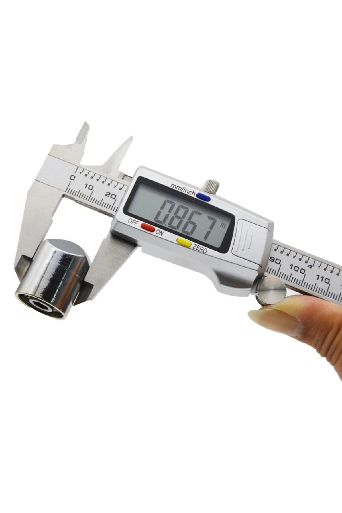 Metal Kumpas Kalınlık Ölçer Mikrometre Dijital Çelik Kumpas 0,01mm Hassasiyet Kompratör