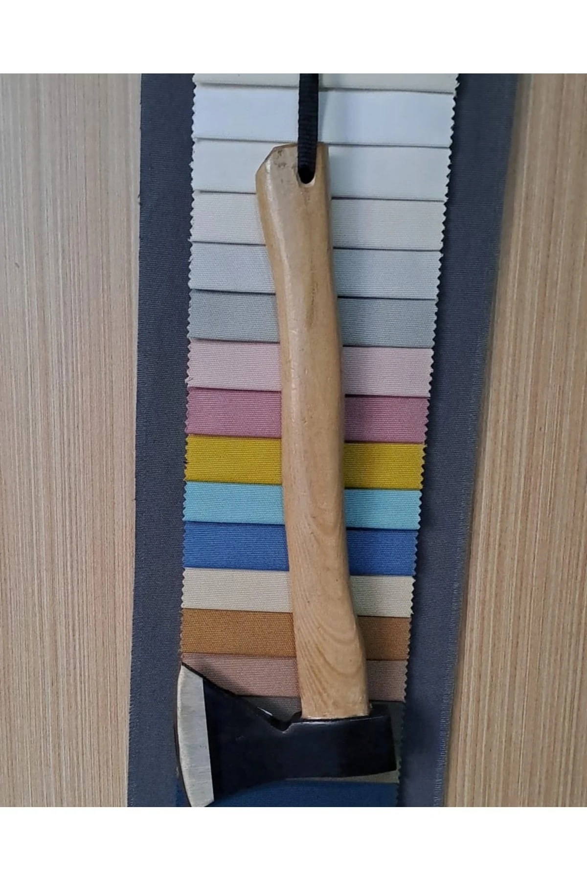 Ahşap Saplı Odun Kesme Baltası Orman Bahçe Doğa Kamp Için Nacak Balta Orman Aktiviteleri 600gr