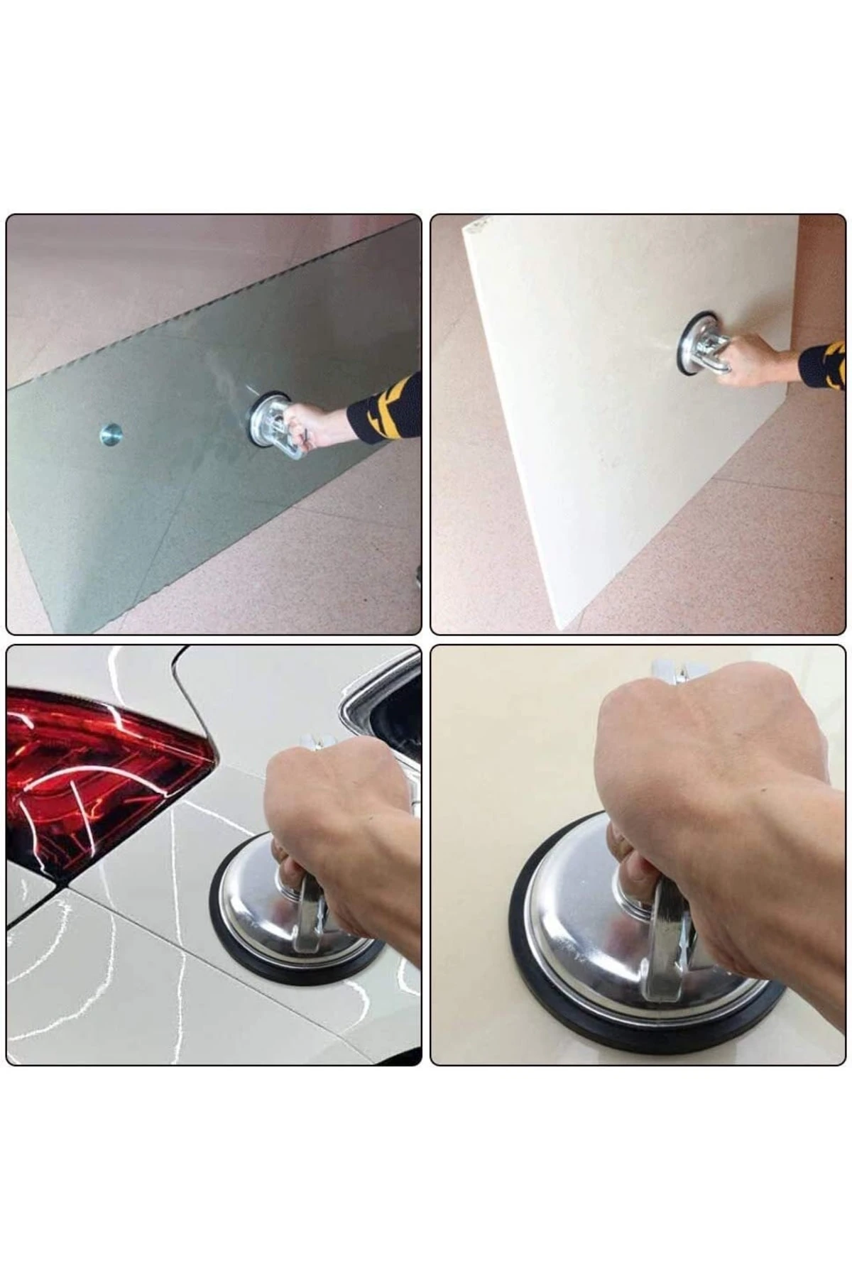 Araç Kaporta Göçük Giderici Vantuz Vakum Aleti Cam Fayans Işleri Alüminyum Gövde Vantuz Profesyonel