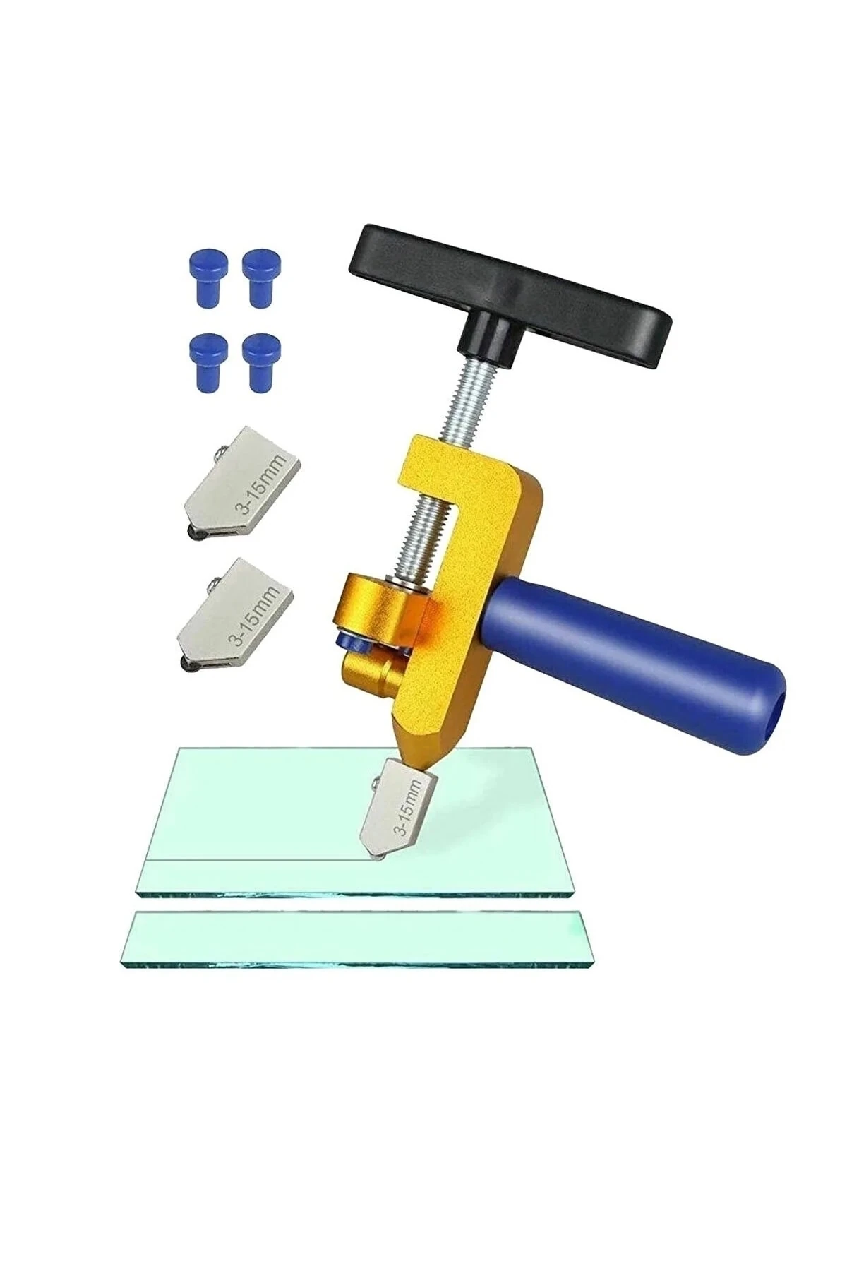 El Tipi Seramik Fayans Cam Kesme Makinesi 2 Elmaslı