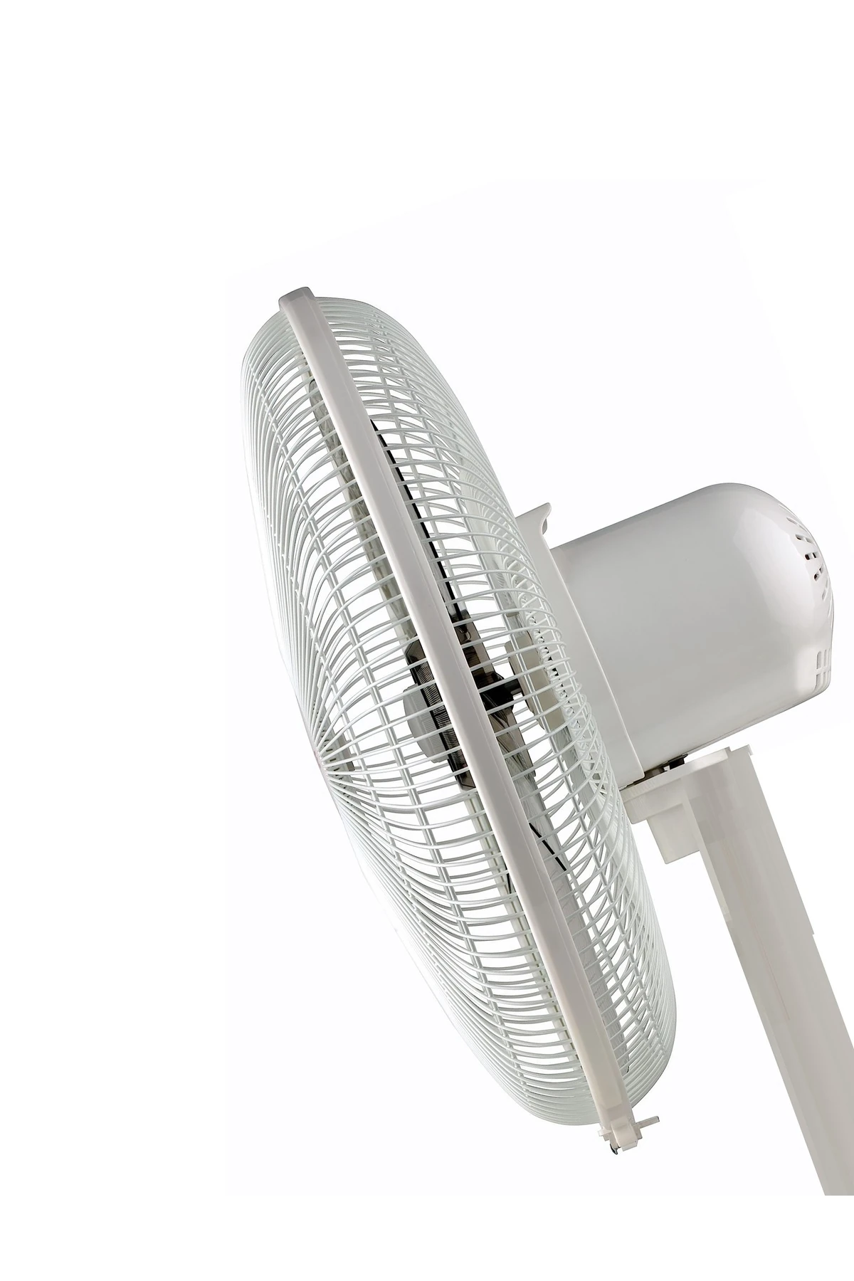 Vantilatör 55 Wat 5 Pervaneli Sessiz Simit Ayaklı Sağ Sol Dönme Fonksiyonlu Beyaz