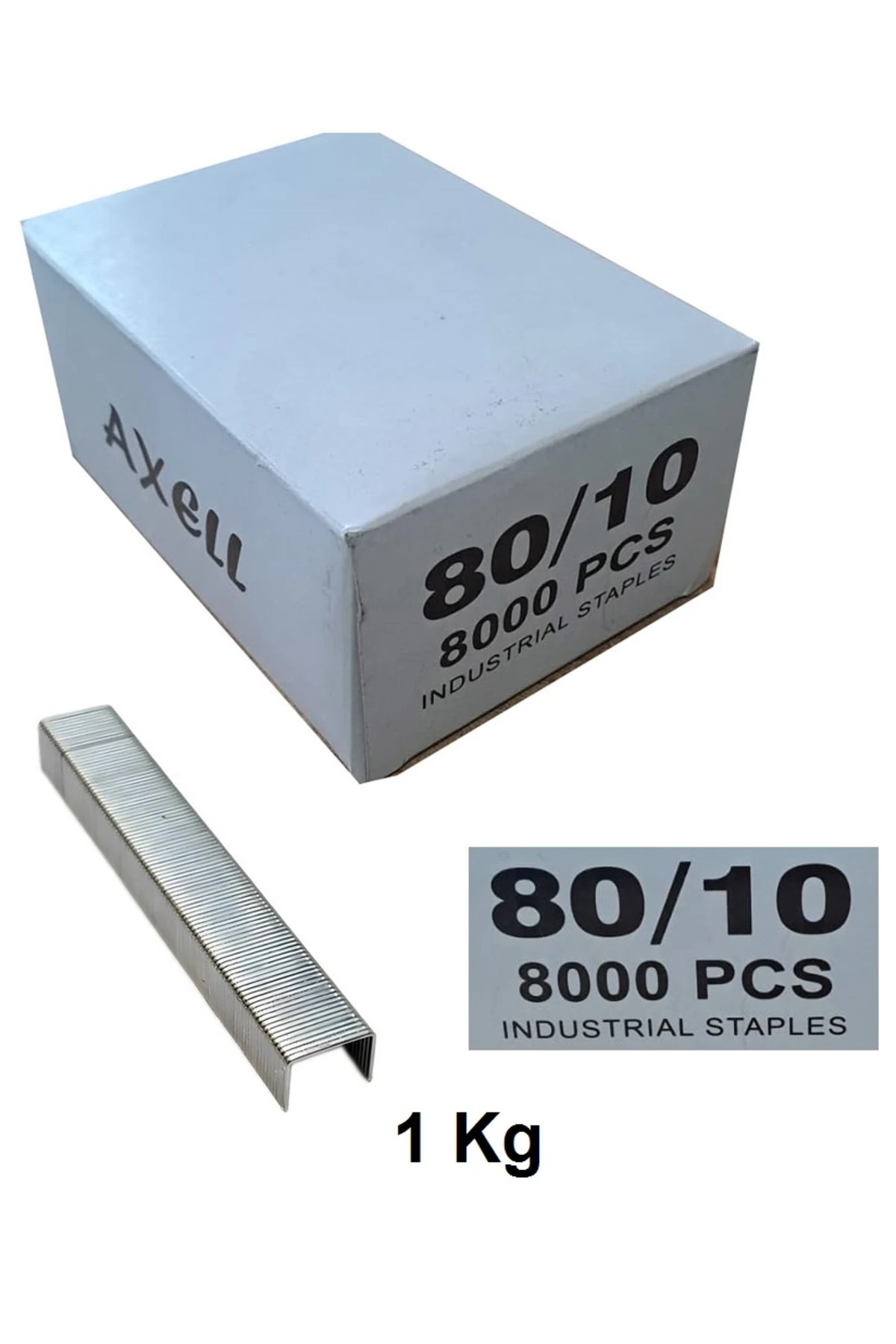 Zımba Teli Havalı Tabanca için 8000 Adet Zımba Makinesi için 8000 Adet Zımba teli 80/10 Krom