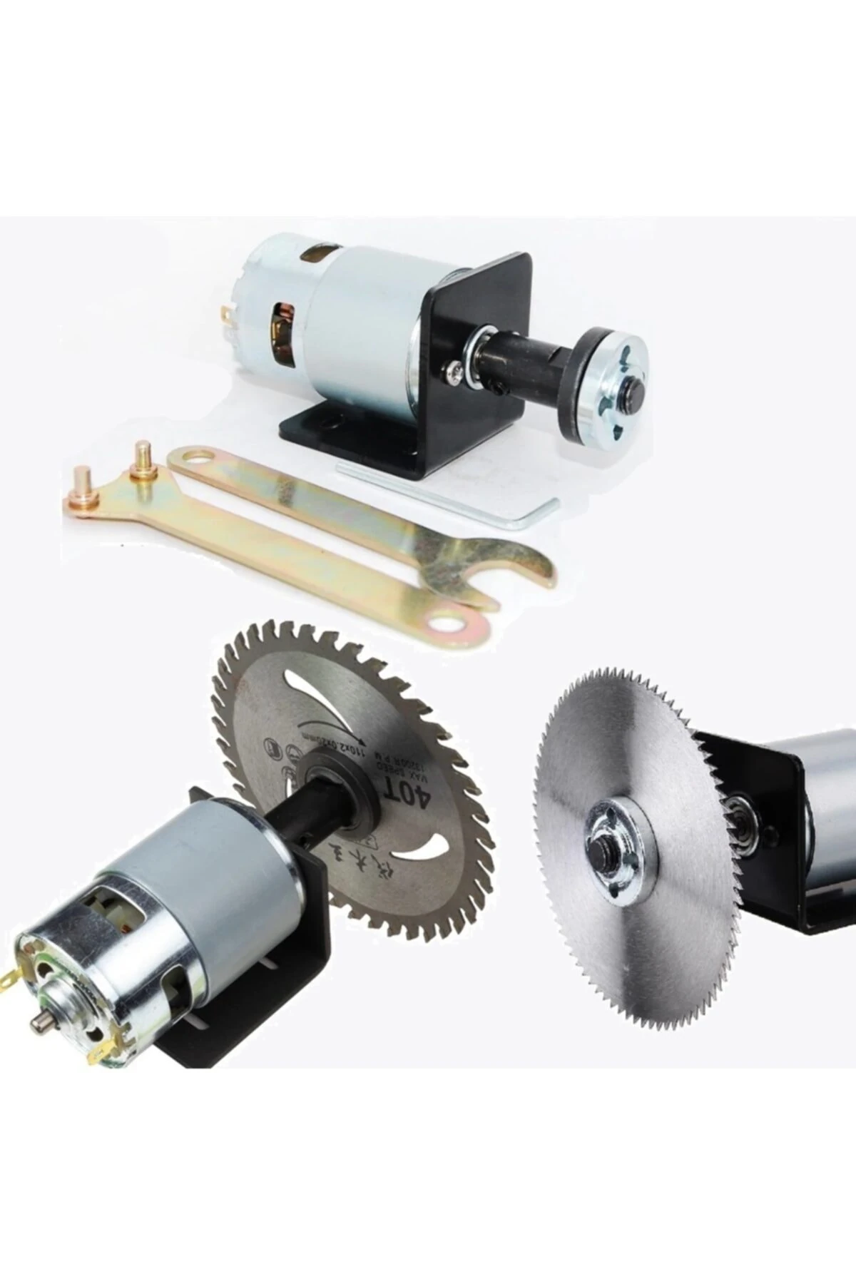 8mm Motor Mili Için Bağlantı Şaftı Somunlu Anahtarlı Kaplin Seti Disk Bağlama Adaptörü Okul Proje