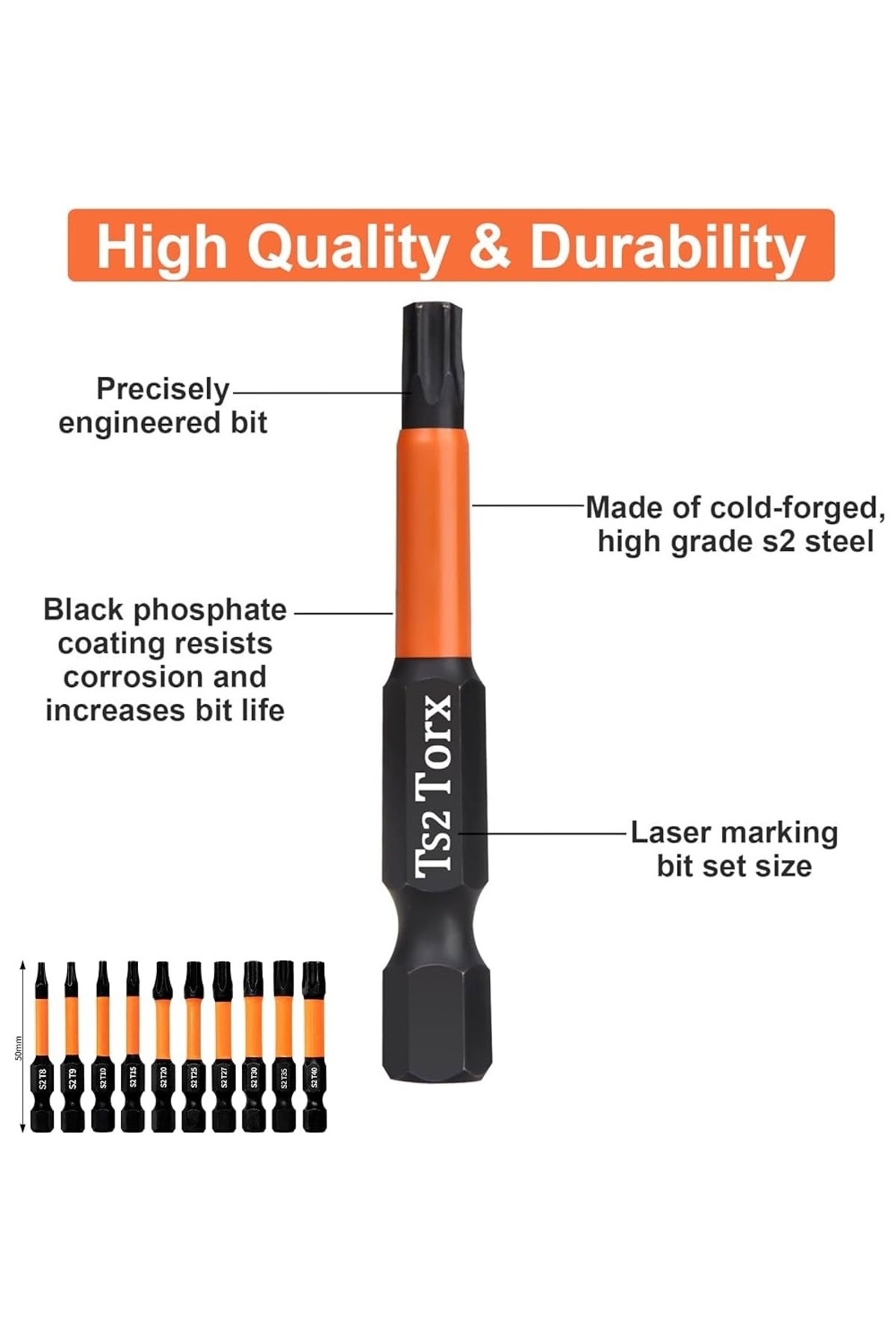 Yıldız Alyan Anahtar Seti Hex Bits uç takımı Manyetik uzatma Adaptörlü 12 Parçalı Torklu Set