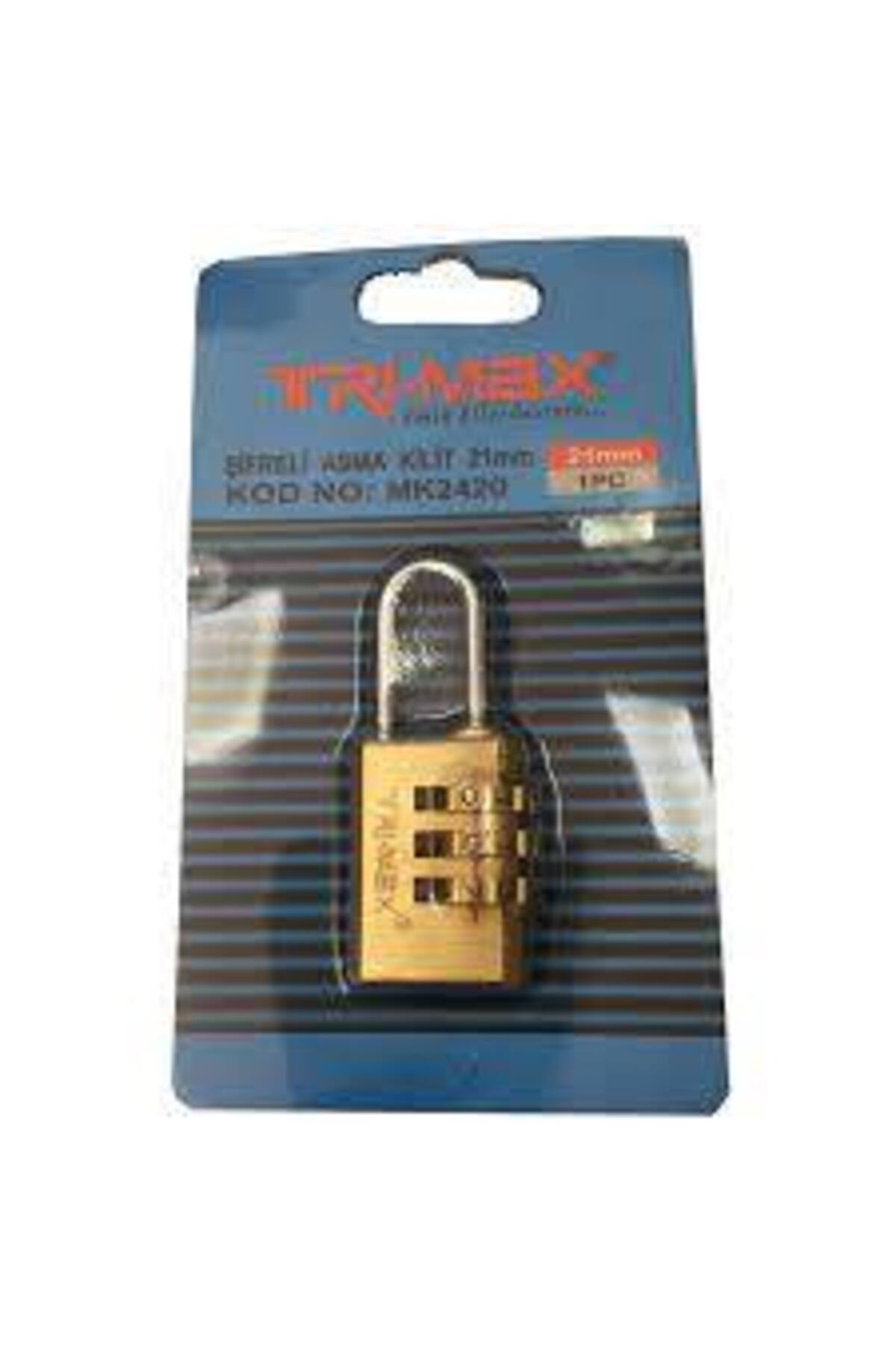 Trı-Max Şifreli Asma Kilit 21mm