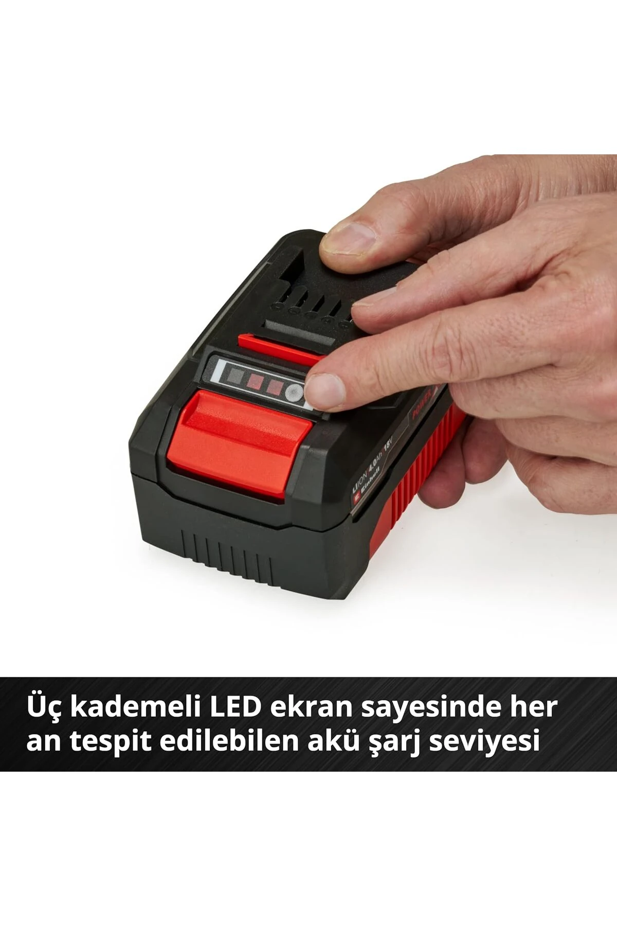 Einhell Şarjlı Matkap Için Yedek Batarya 18v Volt Şarjlı Makine Aküsü 5 pil grubu 2,5 Amper