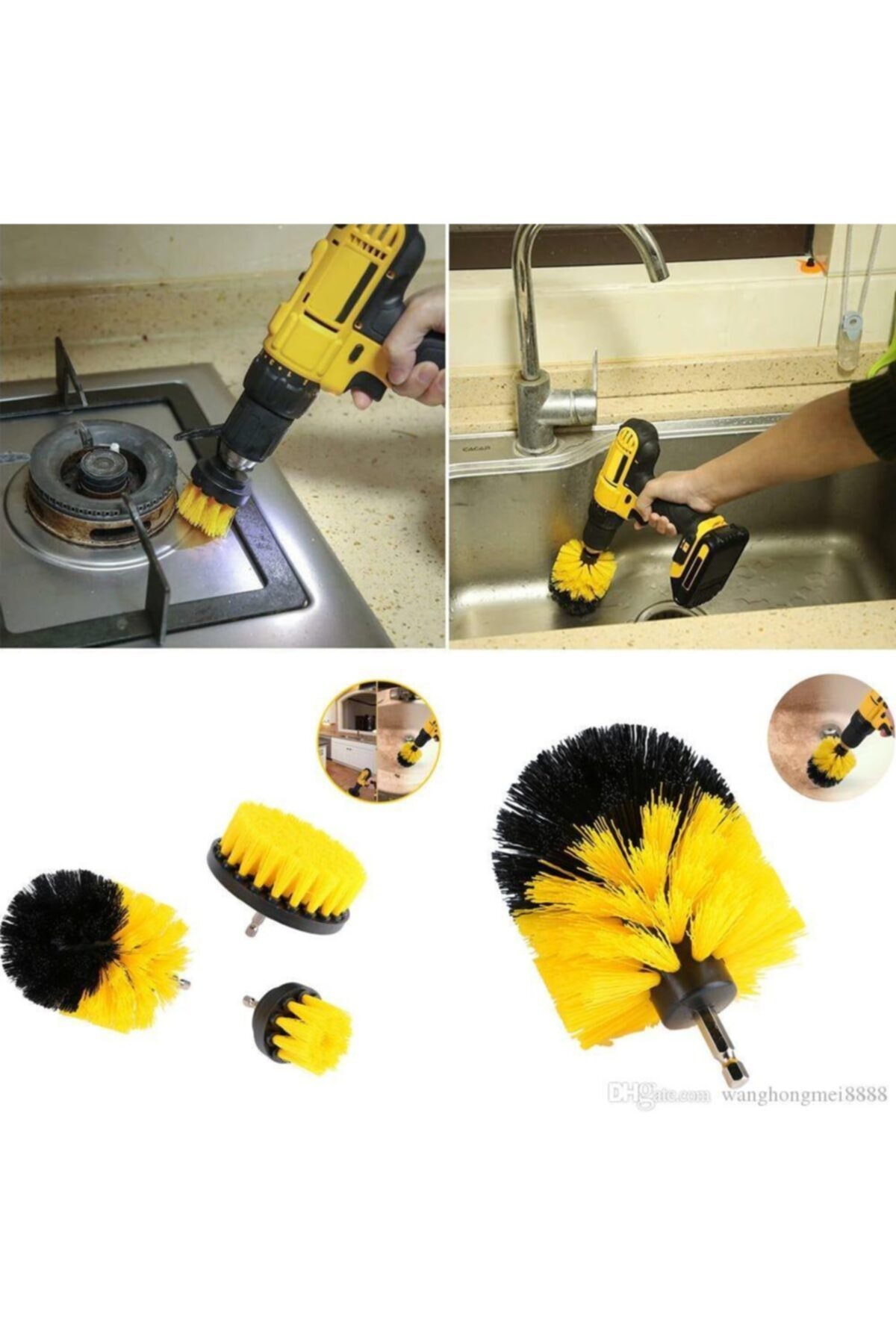 Matkap Fırça Ucu Orta Boy