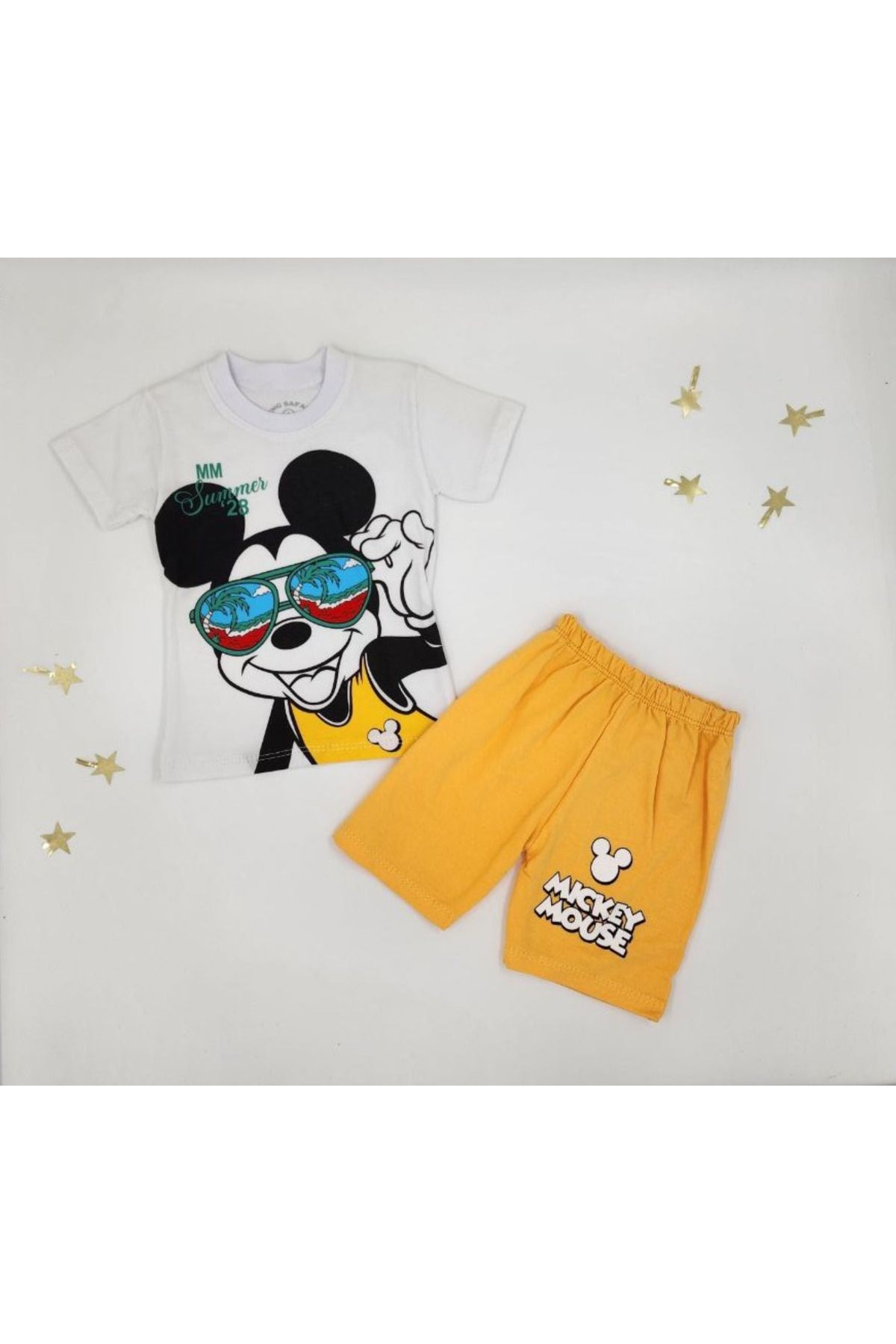 mickey summer sarı