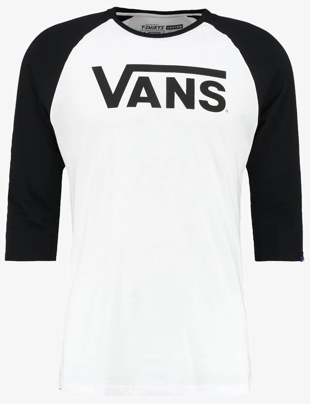 T shirt raglan vans on sale