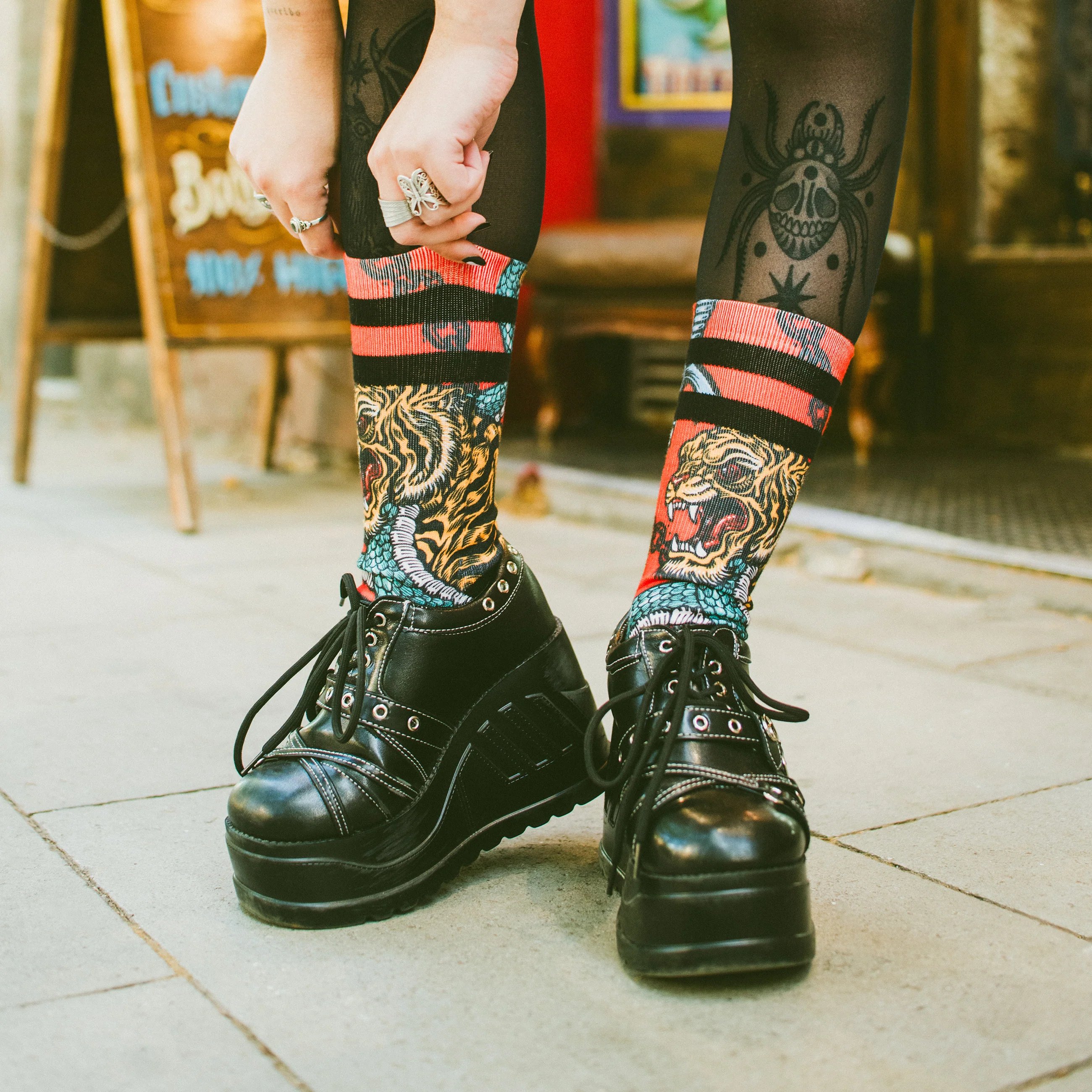 American Socks Bengala Mid High Sg Çorap