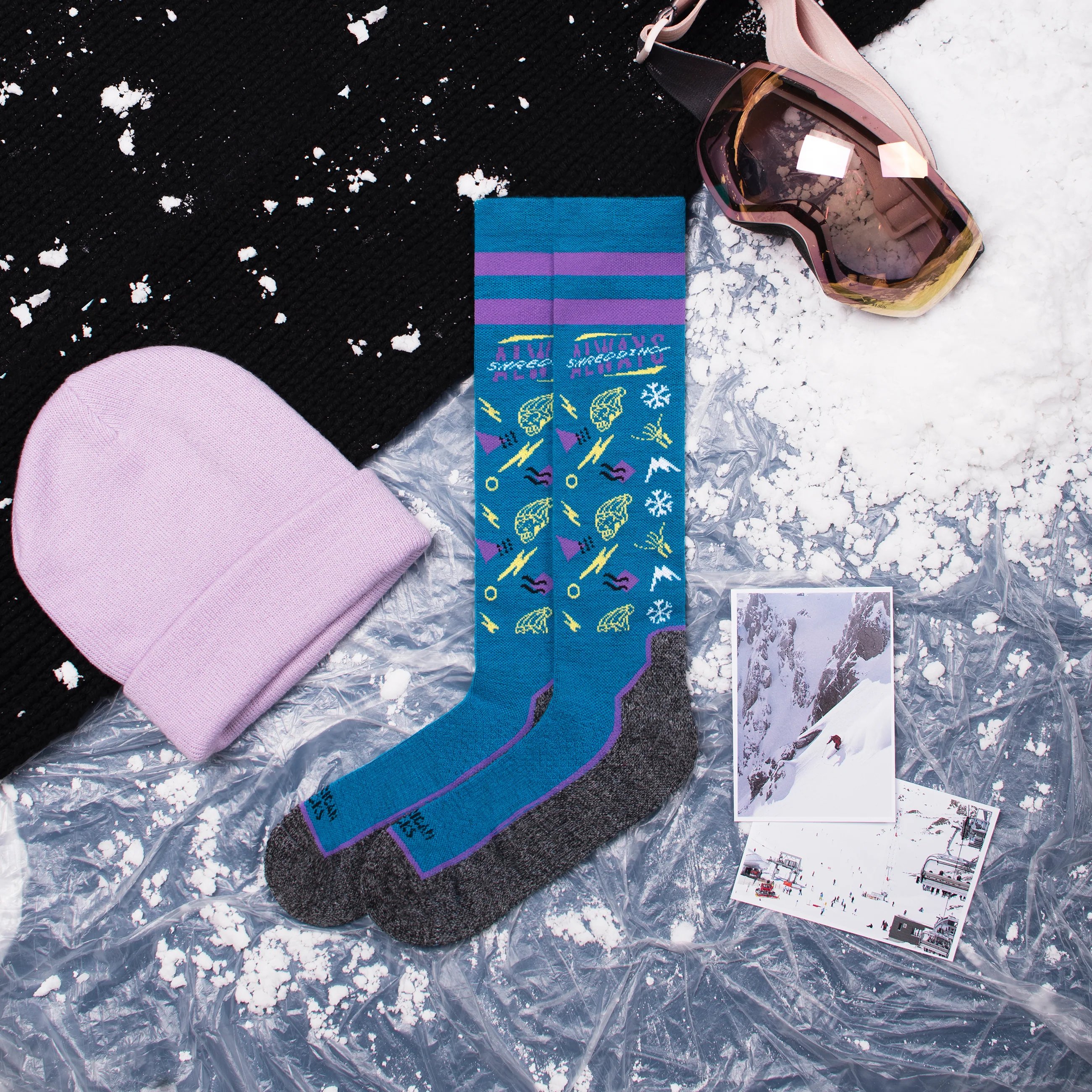 American Socks Always Shr Snowboard Çorap