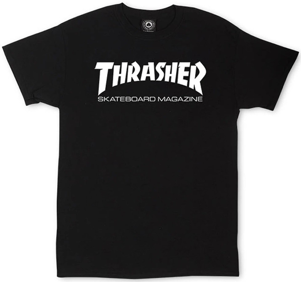 Thrasher Skatemag Black Tişört