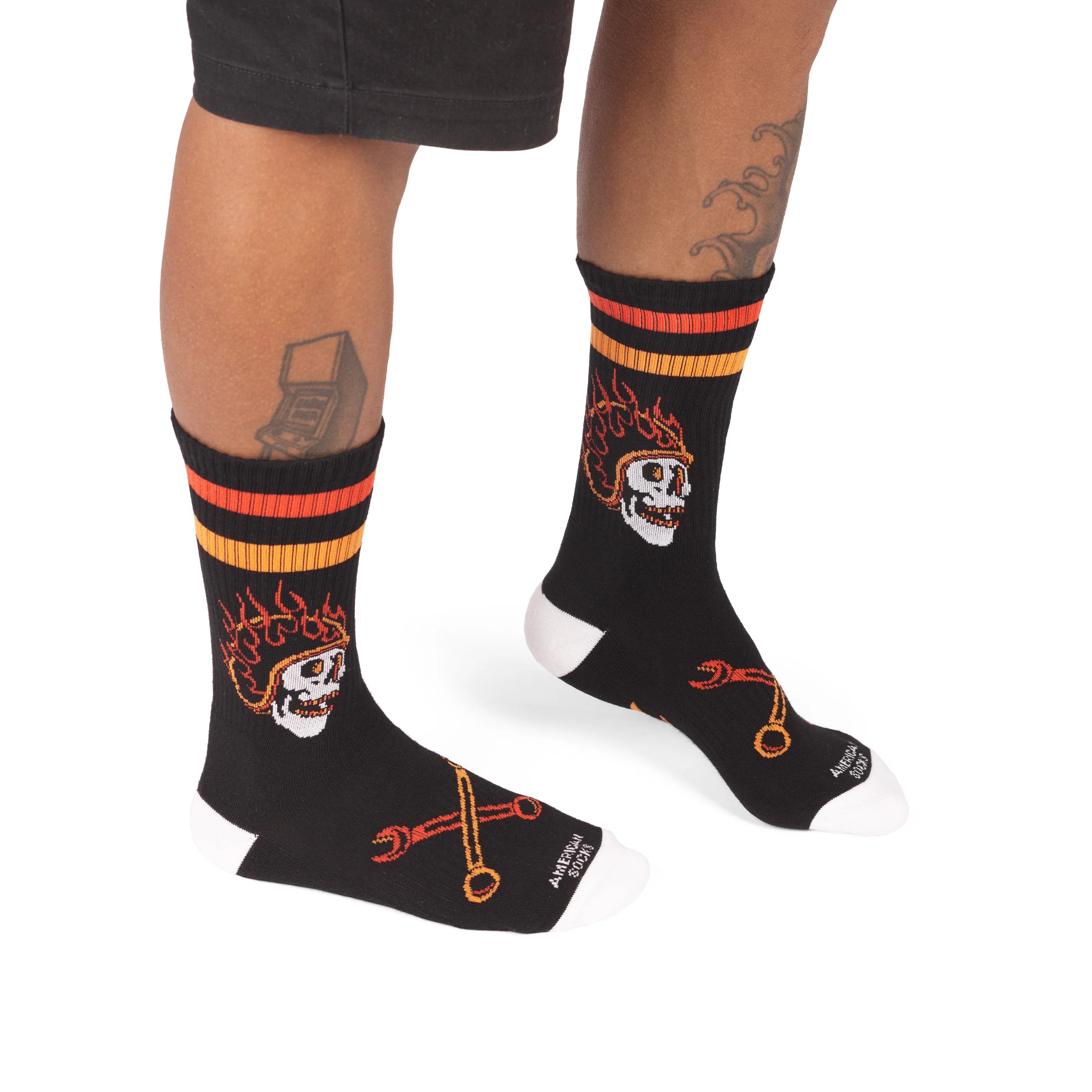 American Socks Piston Rebels Mid High Çorap