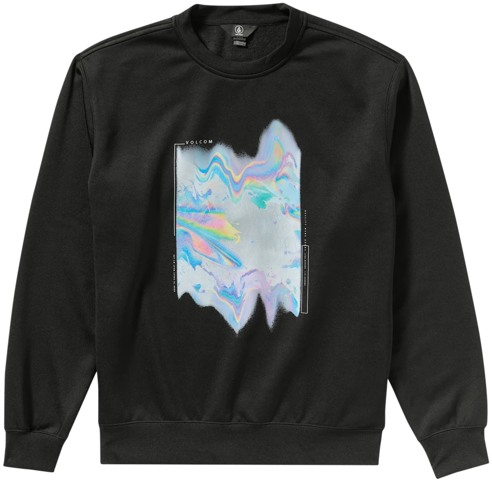 Volcom Hydro C Blk Erkek Snowboard Sweatshirt