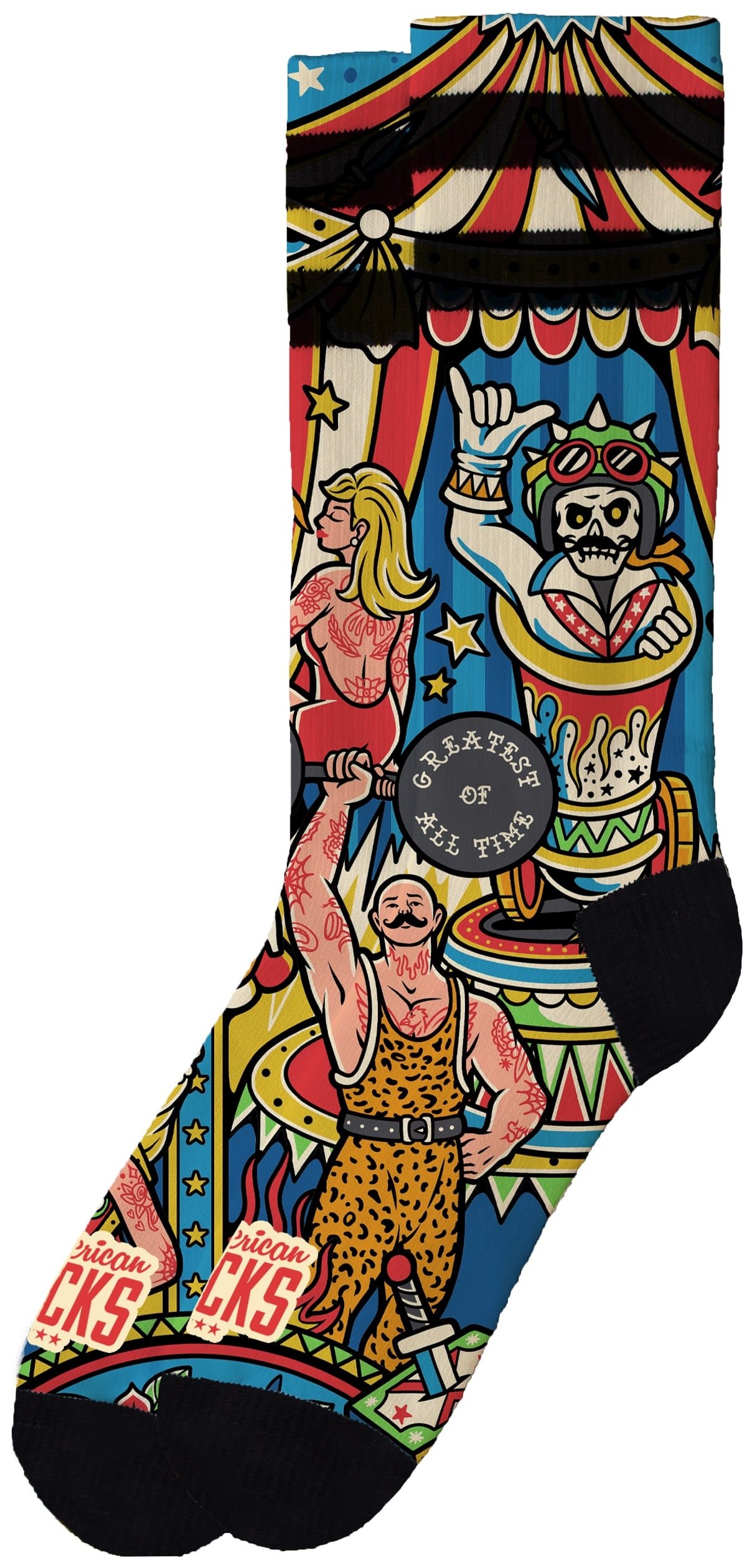 American Socks Circus Mid High Sg Çorap