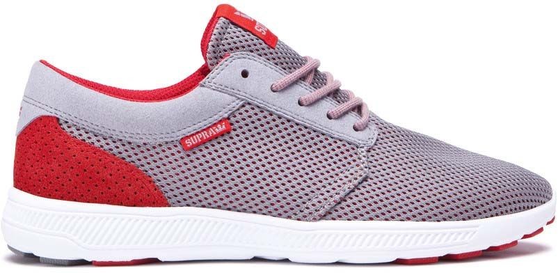 Supra Hammer Run Grey Red Shoes