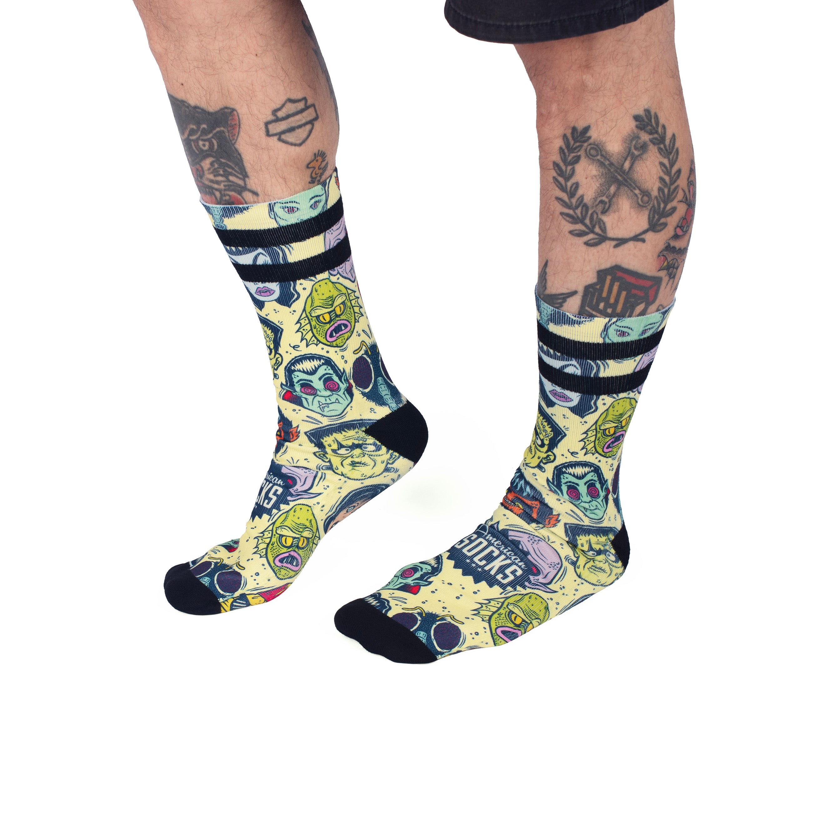 American Socks Villains Mid High Sg Çorap