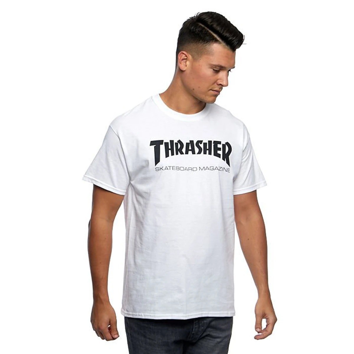 Thrasher Skatemag White Tişört