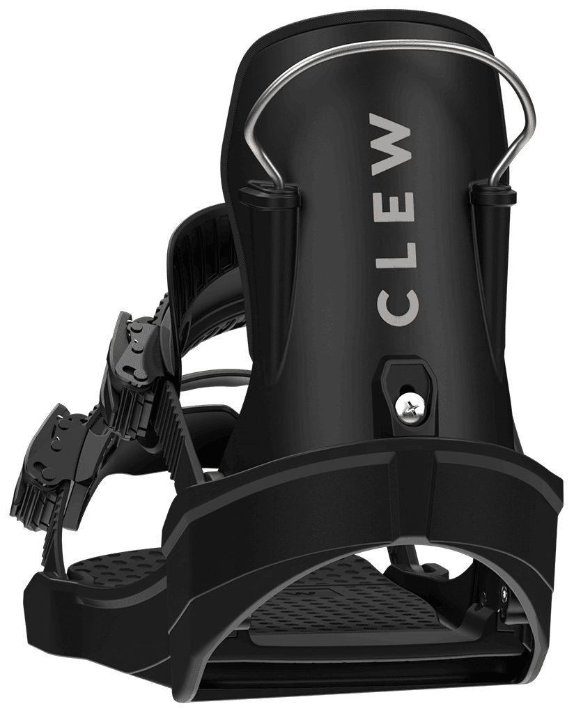 Clew Independence Black Snowboard Bağlama