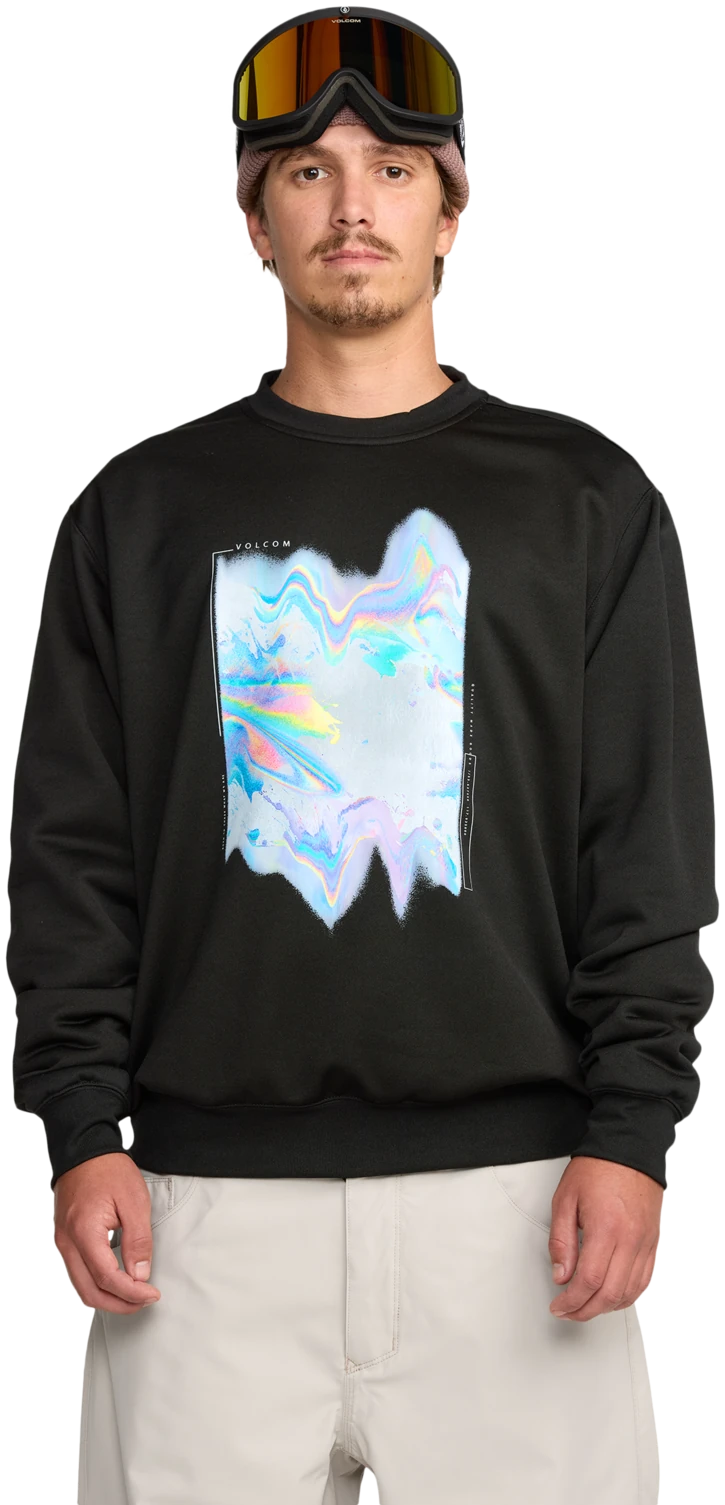 Volcom Hydro C Blk Erkek Snowboard Sweatshirt
