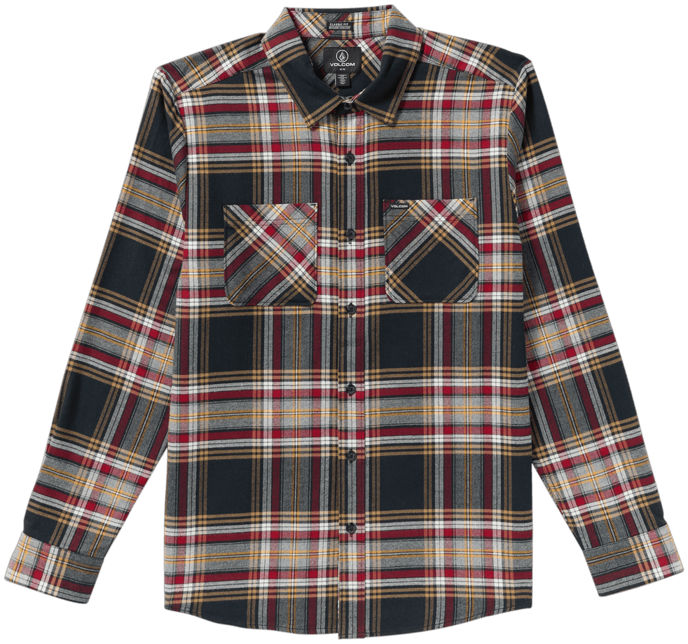 Volcom Netastone Flannel Ls Aqk Tişört