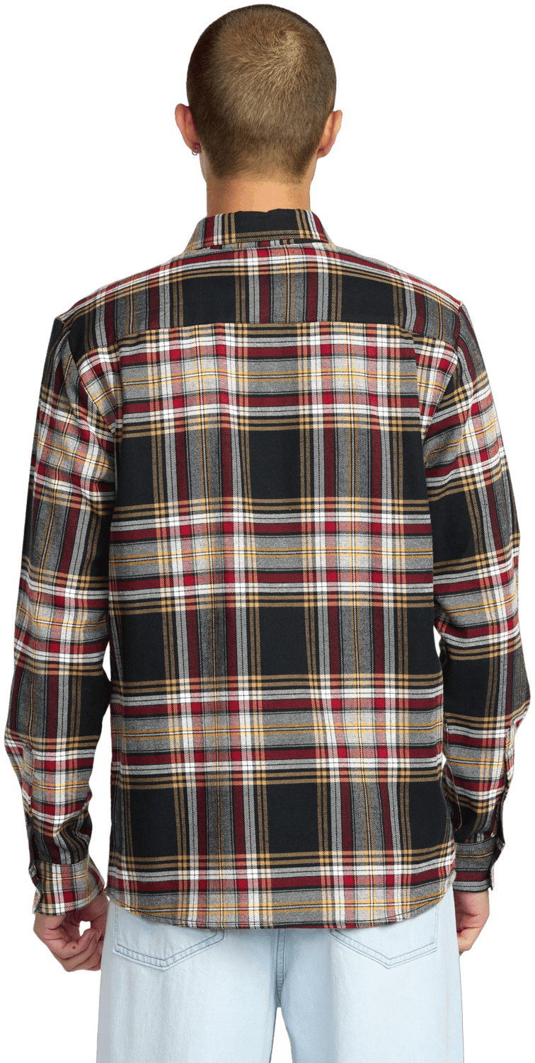 Volcom Netastone Flannel Ls Aqk Tişört