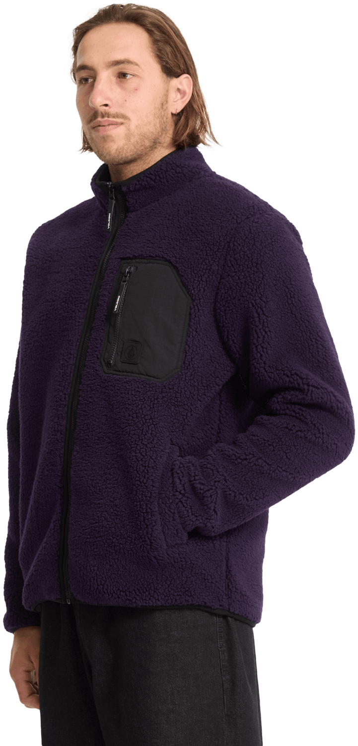Volcom Muzzer Fuzzar Zip Dpl Sweatshirt
