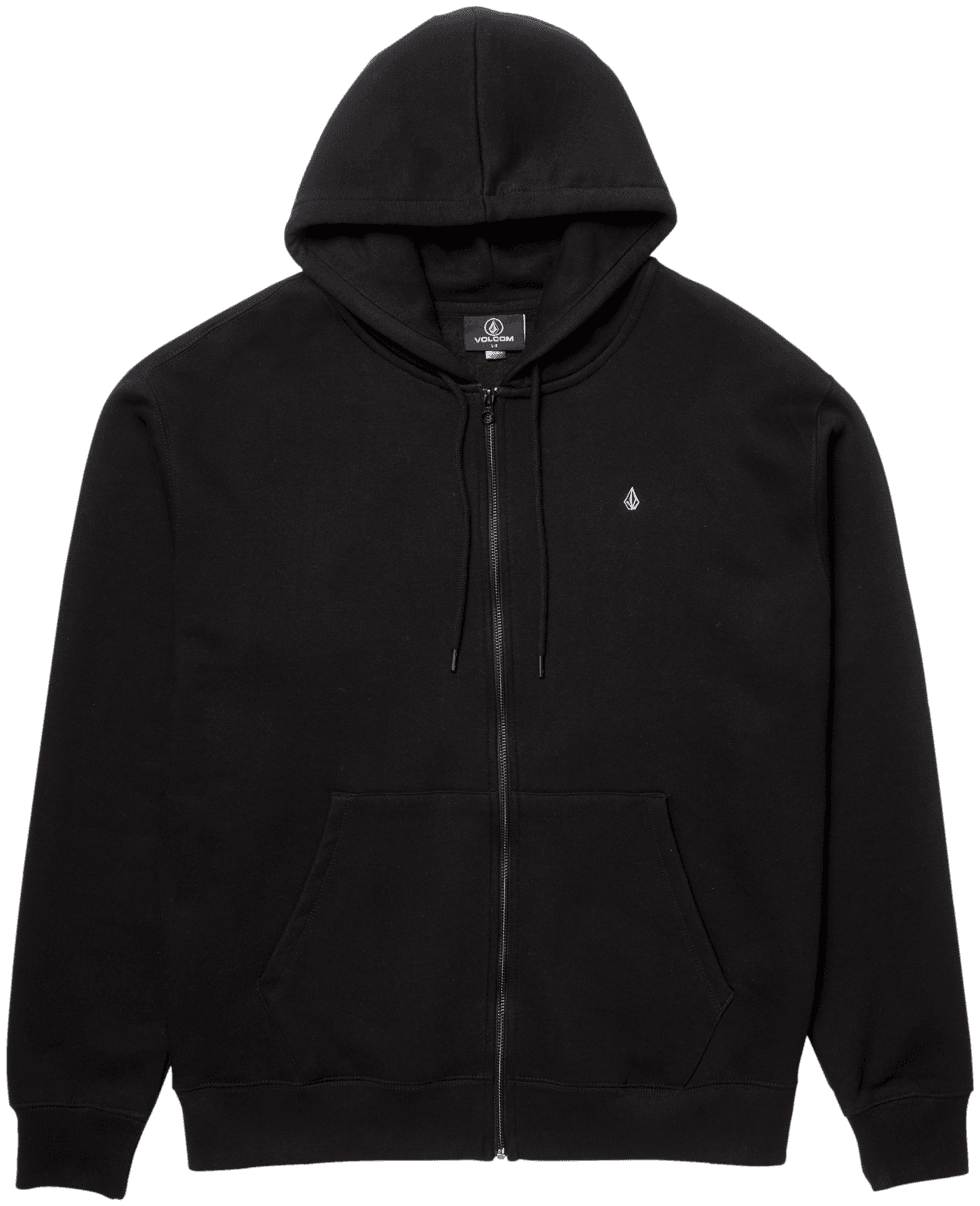 Volcom Single Stone Zip Blk Sweatshirt