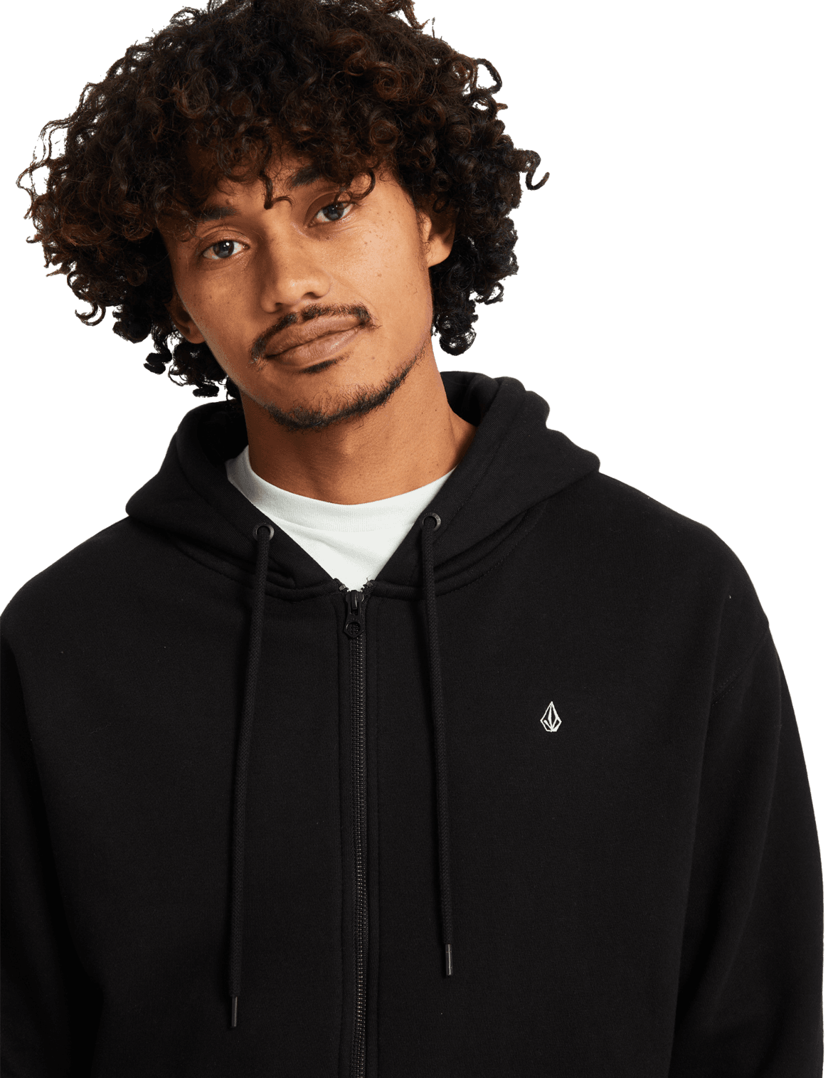 Volcom Single Stone Zip Blk Sweatshirt
