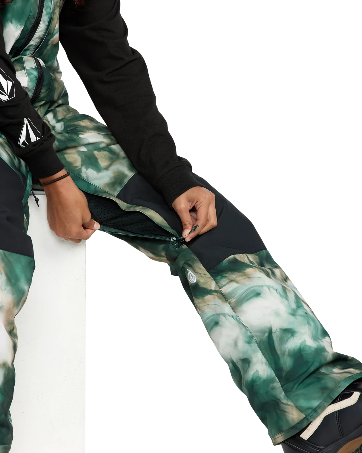 Volcom Barkl Bib Grn Çocuk Snowboard Pantolon