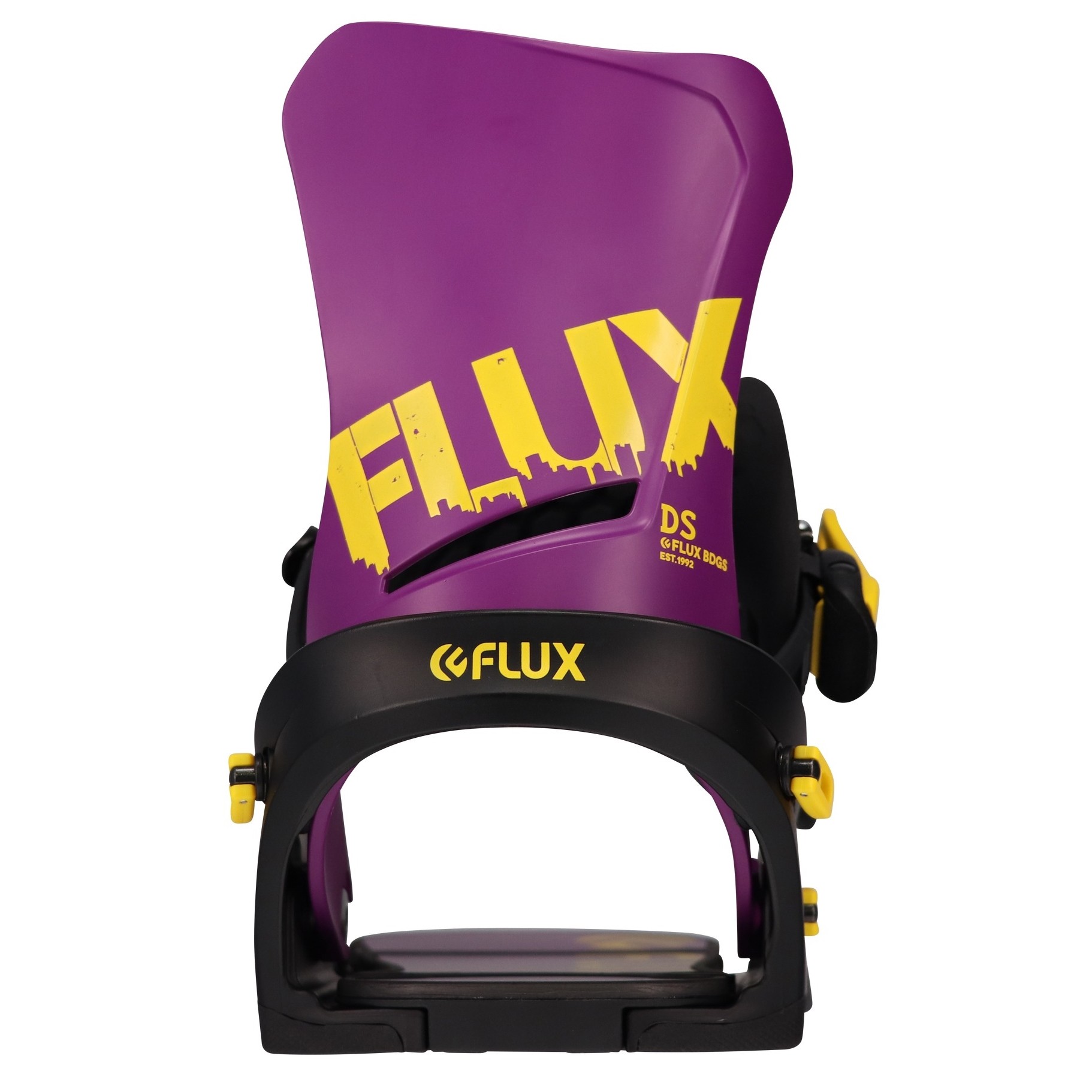 Flux Ds Yellow Purple Snowboard Bağlama