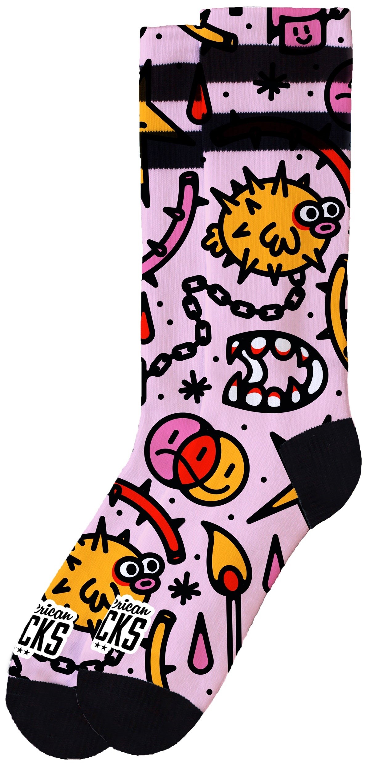 American Socks Blowfish Mid High Sg Çorap